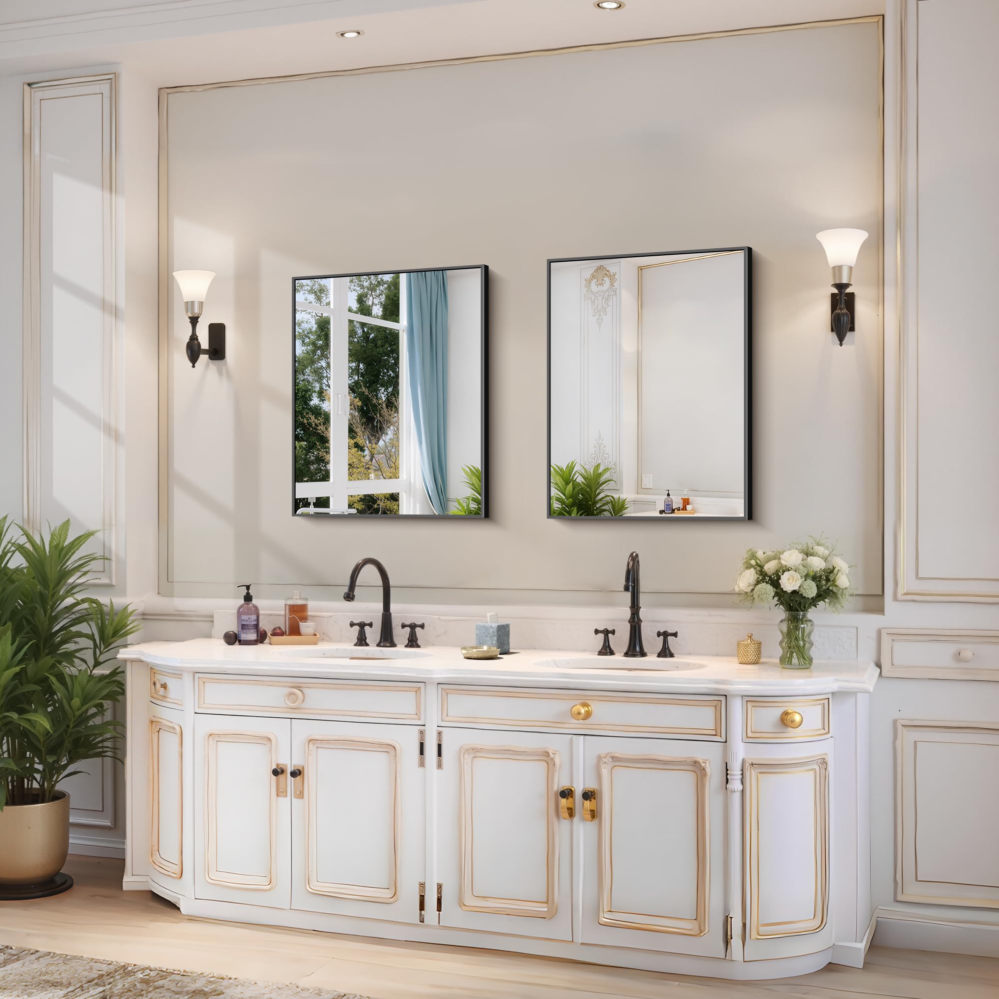 Aoibox LABBBK6U Decor-Mirrors - View #2