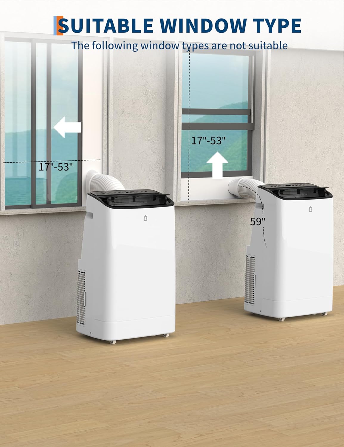 Qeetex LSAPHO109K7EFR Portable-Air-Conditioners - View #2