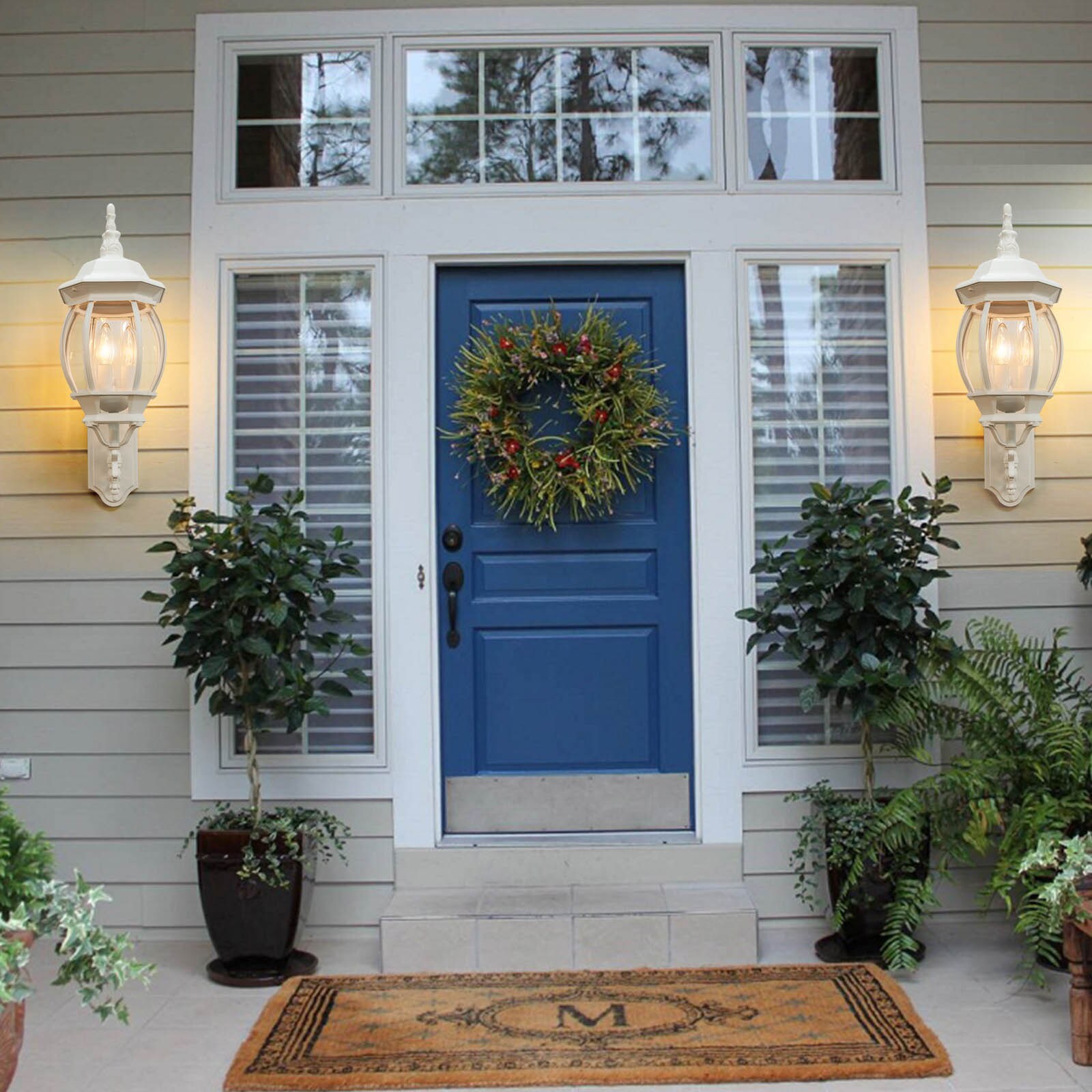 LamQee 06FTL0241BWT Outdoor-Wall-Lighting - View #6