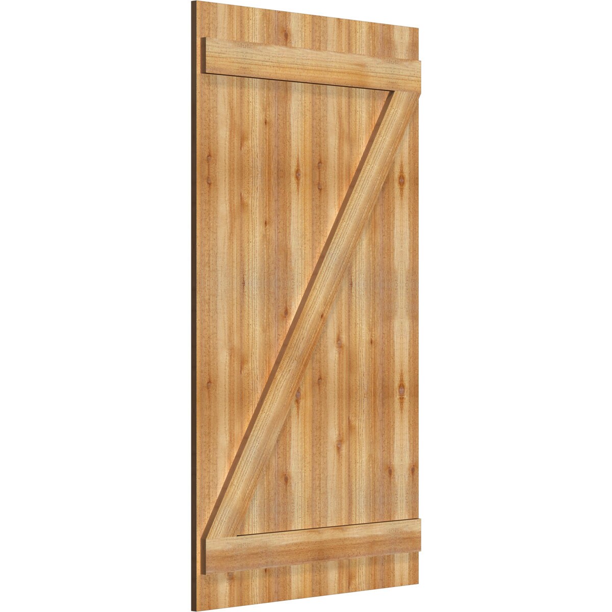 Ekena Millwork RBJ06Z32X058RWR Exterior-Shutters - View #2