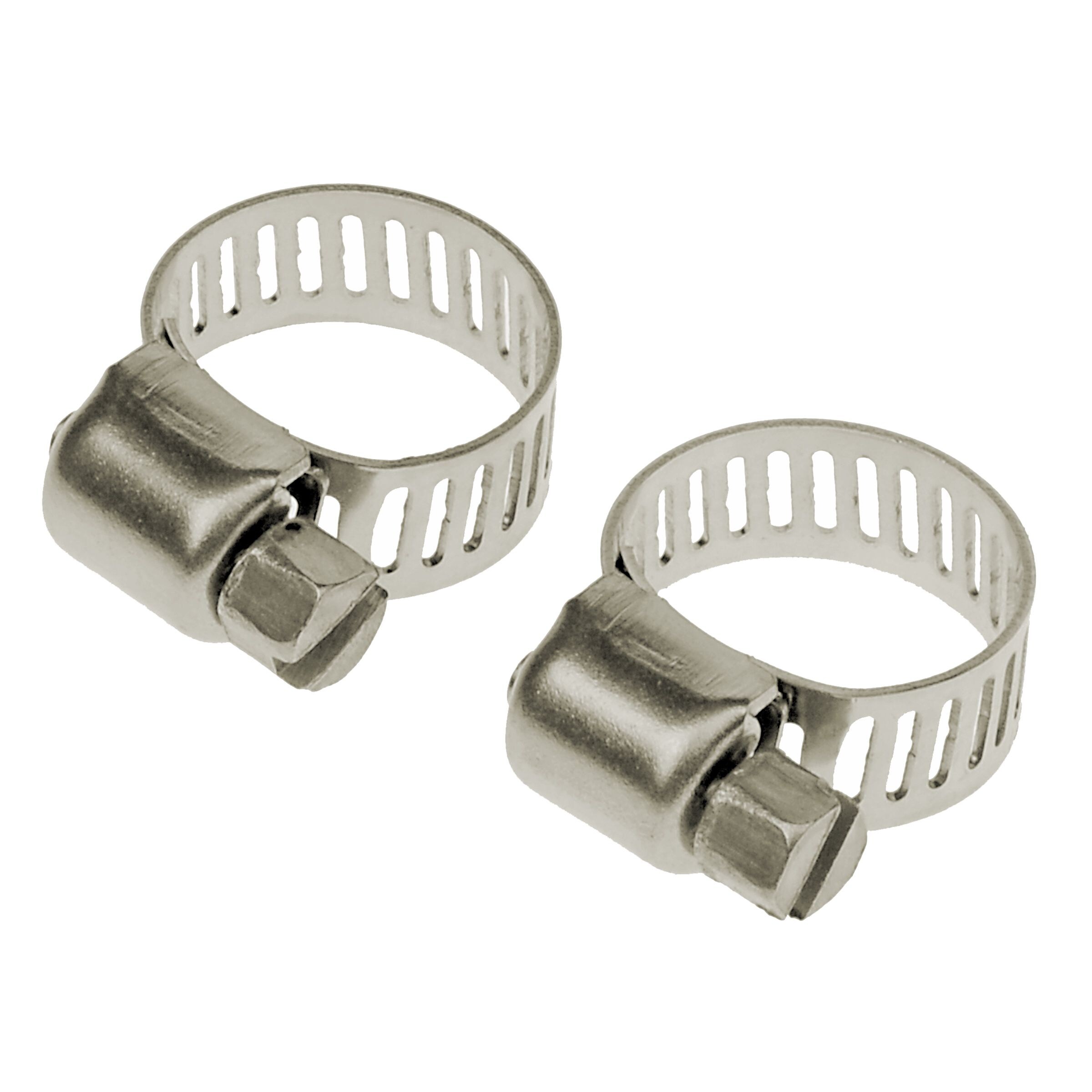 T-H Marine 1/4-in to 5/8-in dia Stainless Steel Adjustable Clamp