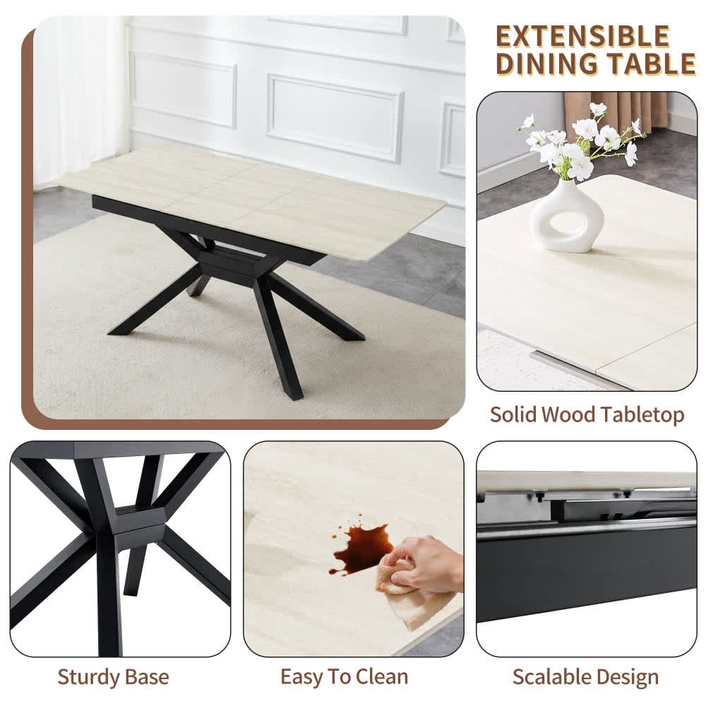 Coolbibila XAN-TABLE-BEIGE Dining-Tables - View #5