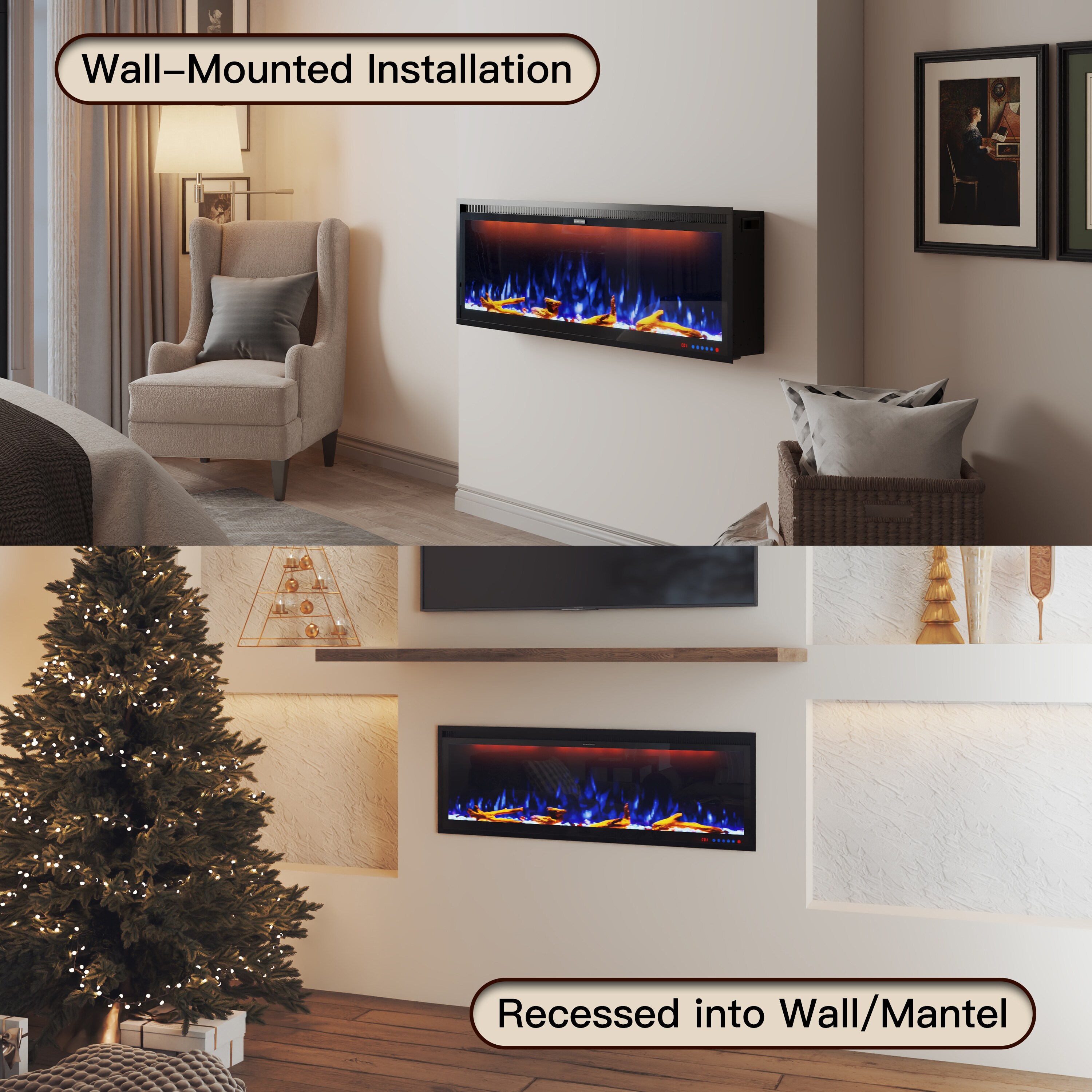 Mondawe MO-WE89416 Electric-Fireplaces - View #10