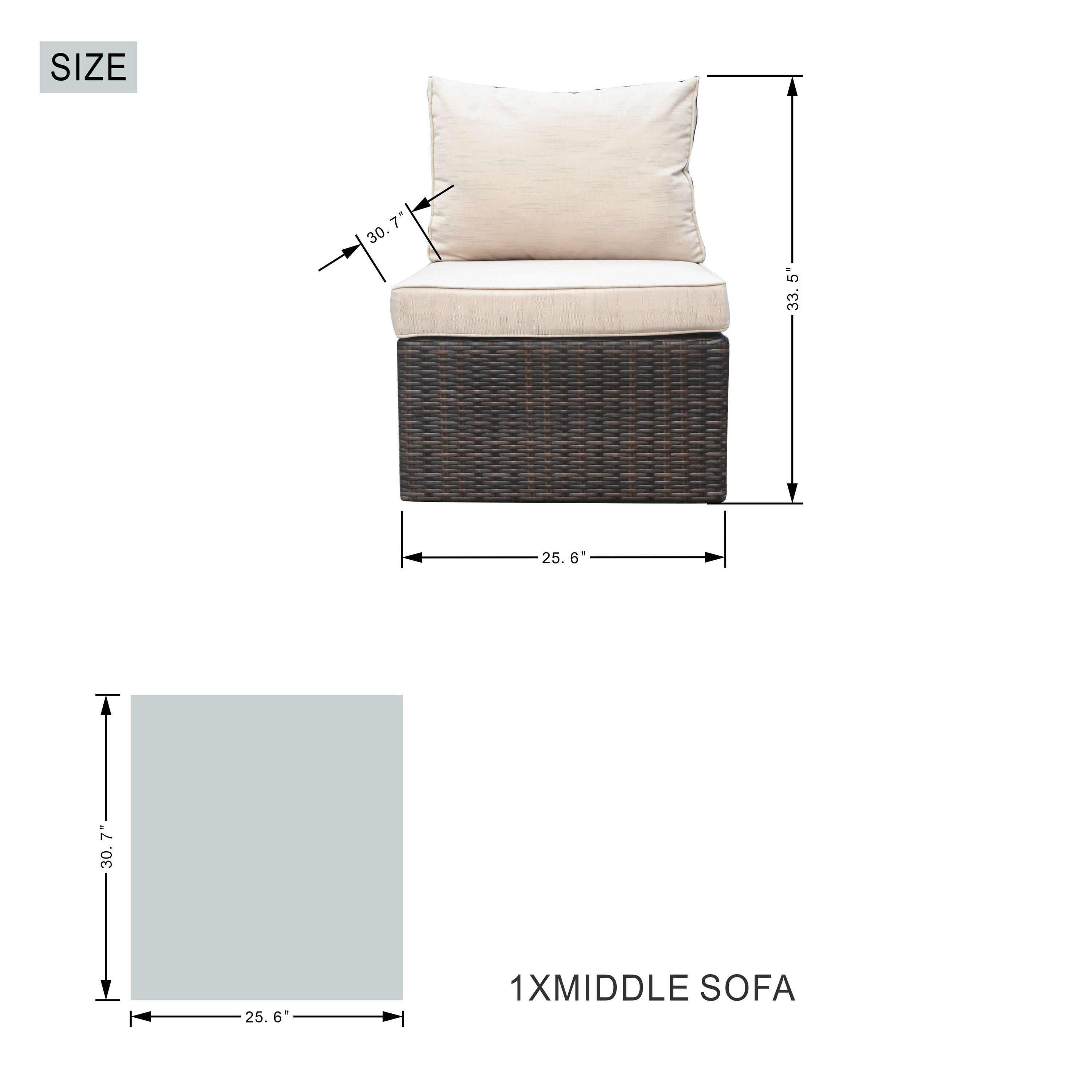 Direct Wicker DWG-2403RA-GR Patio-Conversation-Sets - View #13