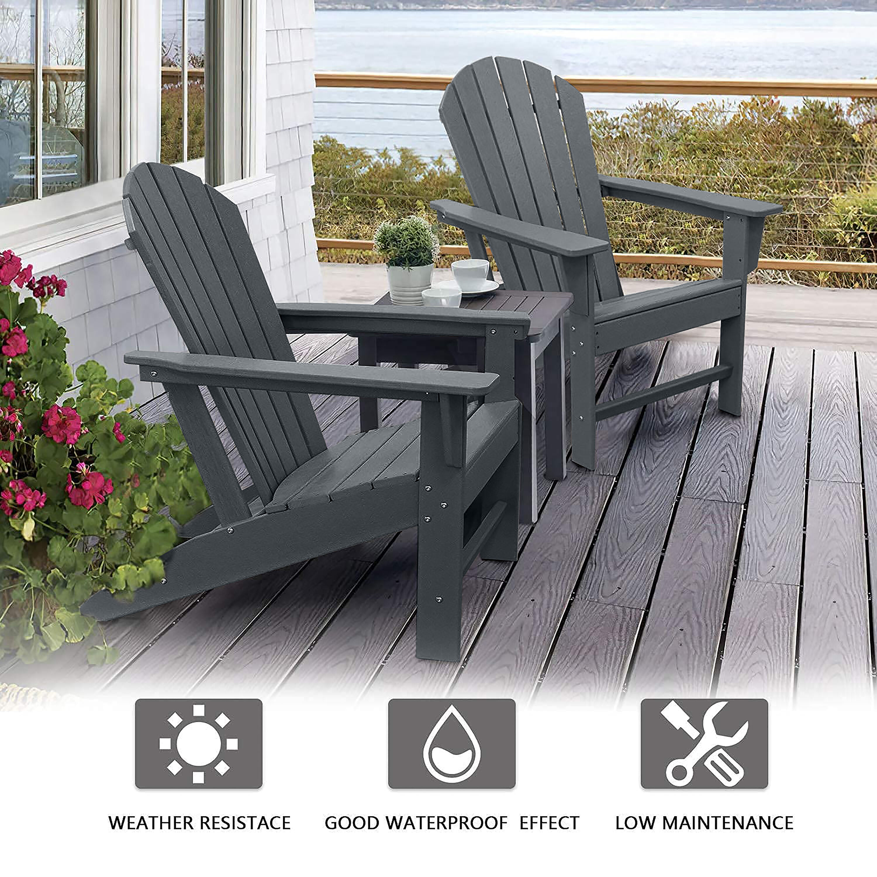 EarlGrove LS-TL2005GY Patio-Conversation-Sets - View #7
