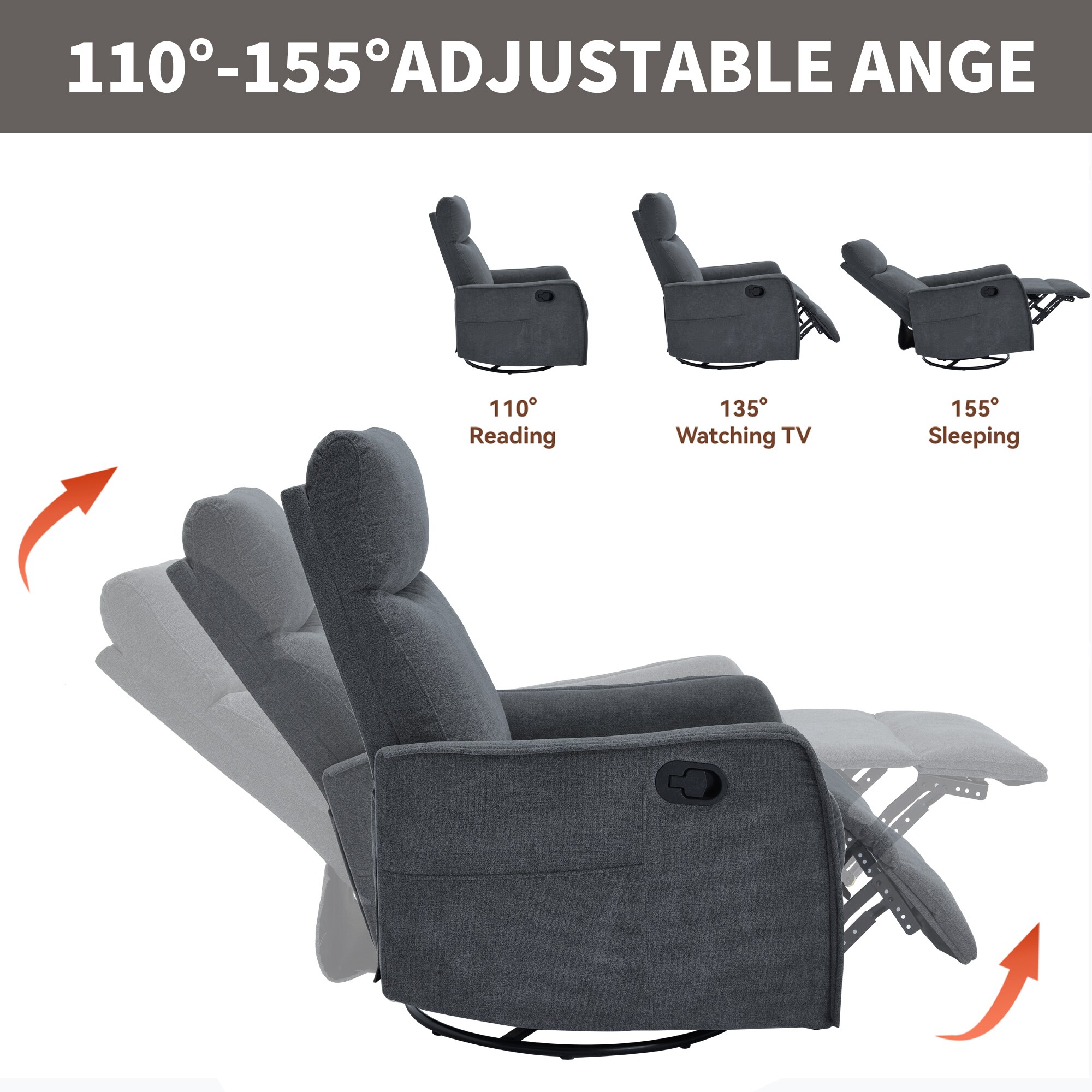 GZMR GZ-W1803RC80 recliners - View #3