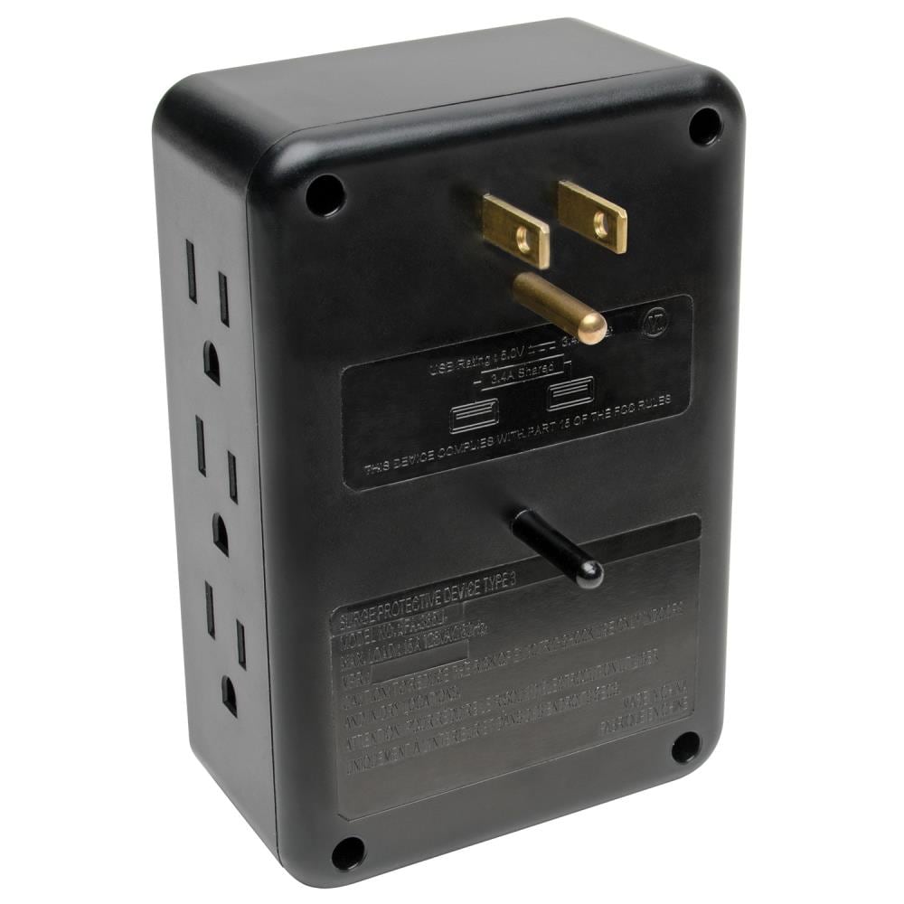 Tripp Lite TLP6SLUSBB Surge-Protectors - View #6