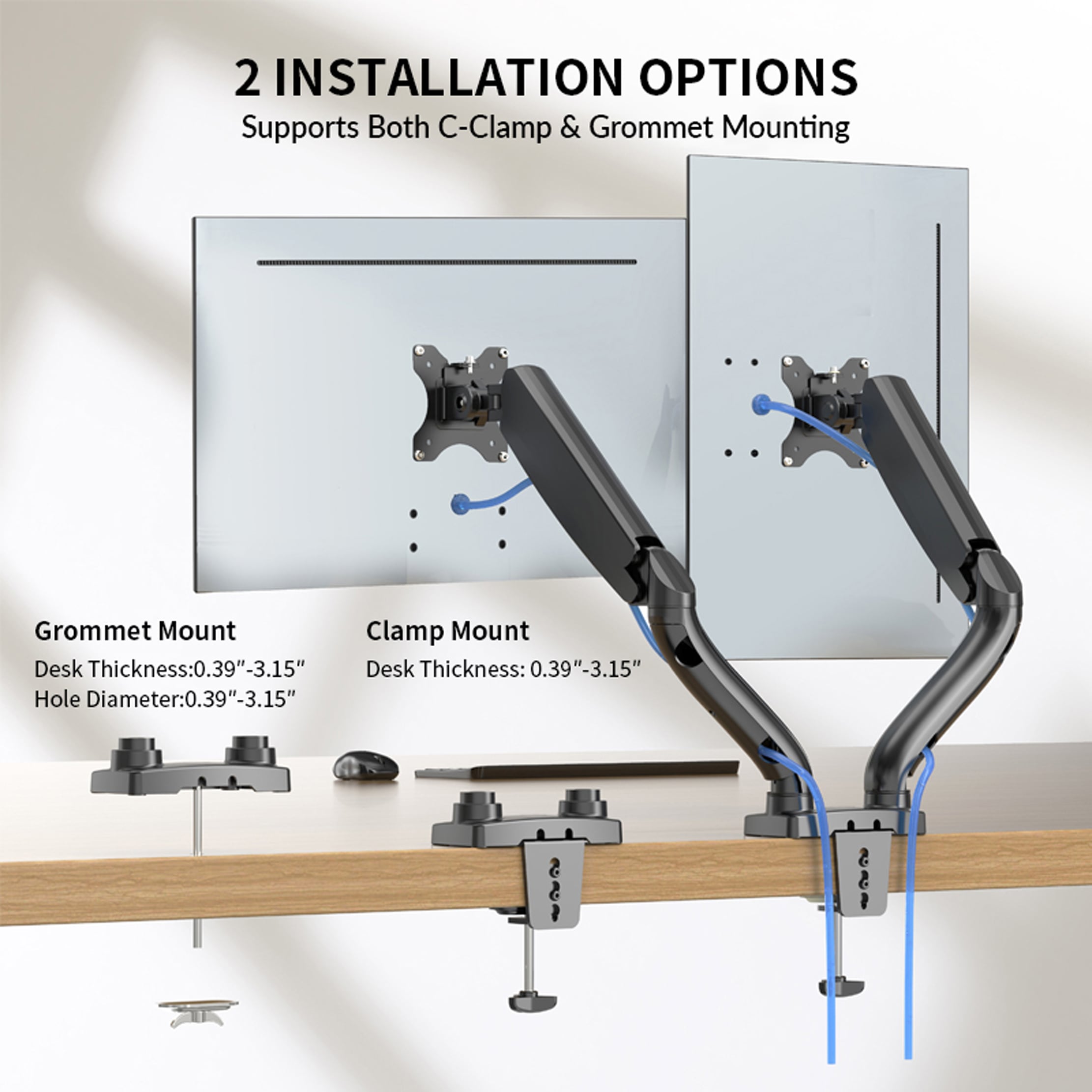 Uncaged Ergonomics MM2-B desks - View #7