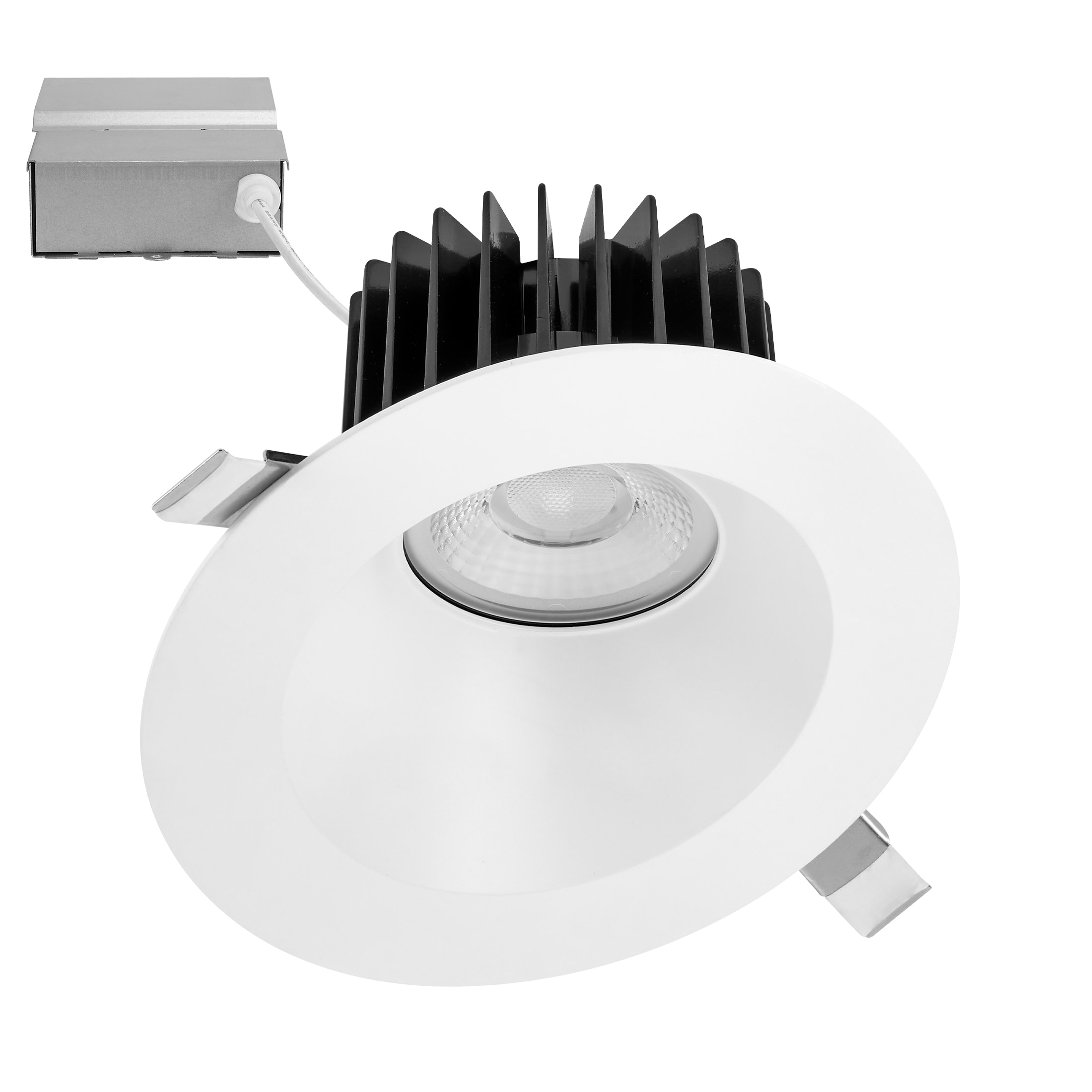 Maxxima Switchable Dimmable LED Canless Wet Rated Recessed Downlight