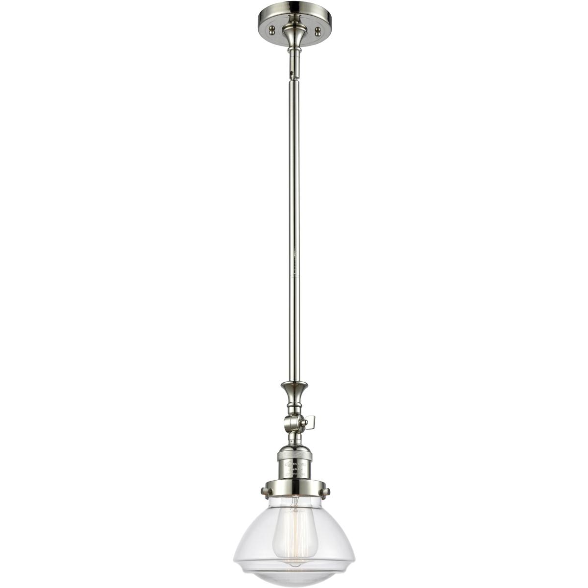 Innovations Lighting 1769047 206-PN-G322 Franklin Restoration Olean Mini Pendant