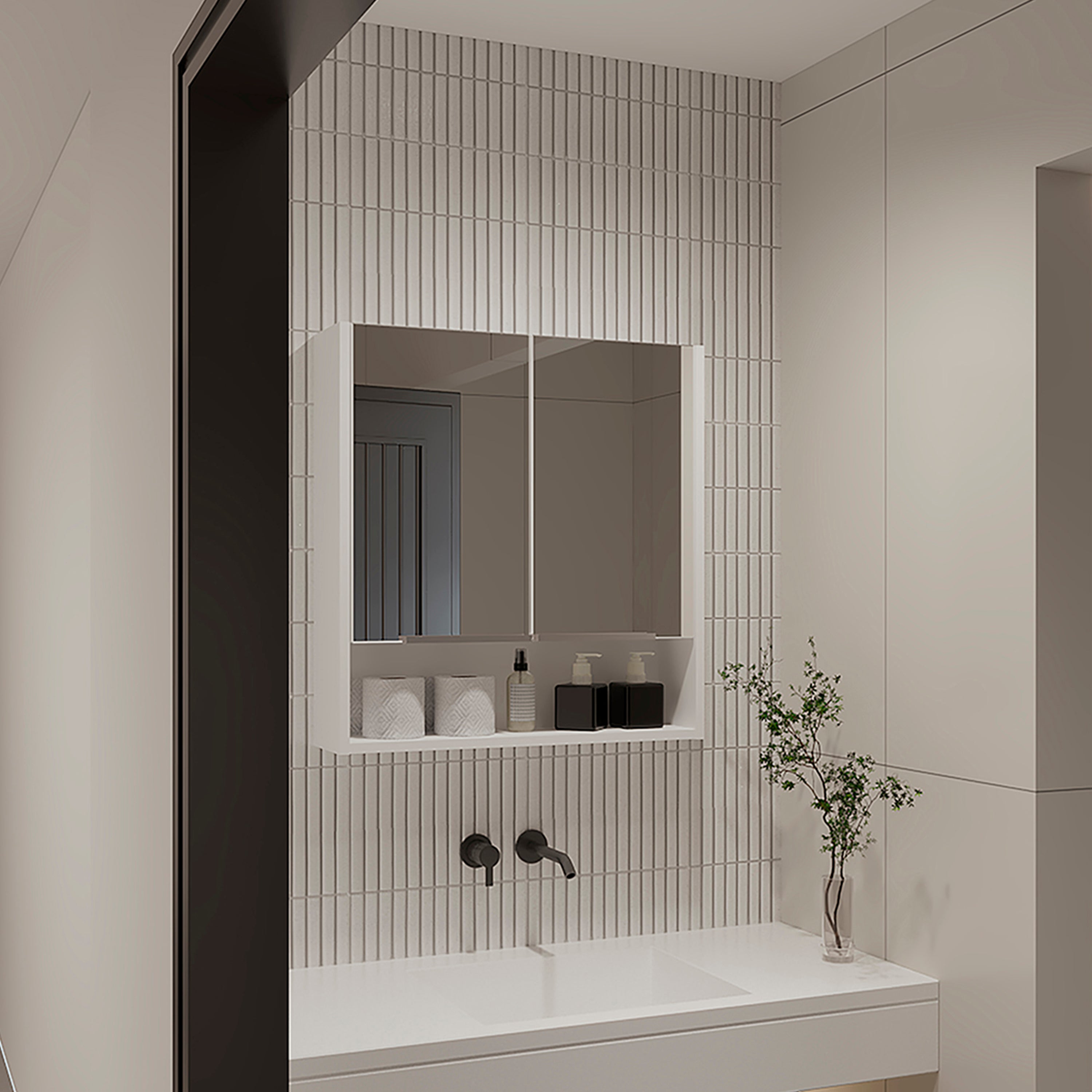 Tatayosi T148783 Bathroom-Wall-Cabinets - View #6