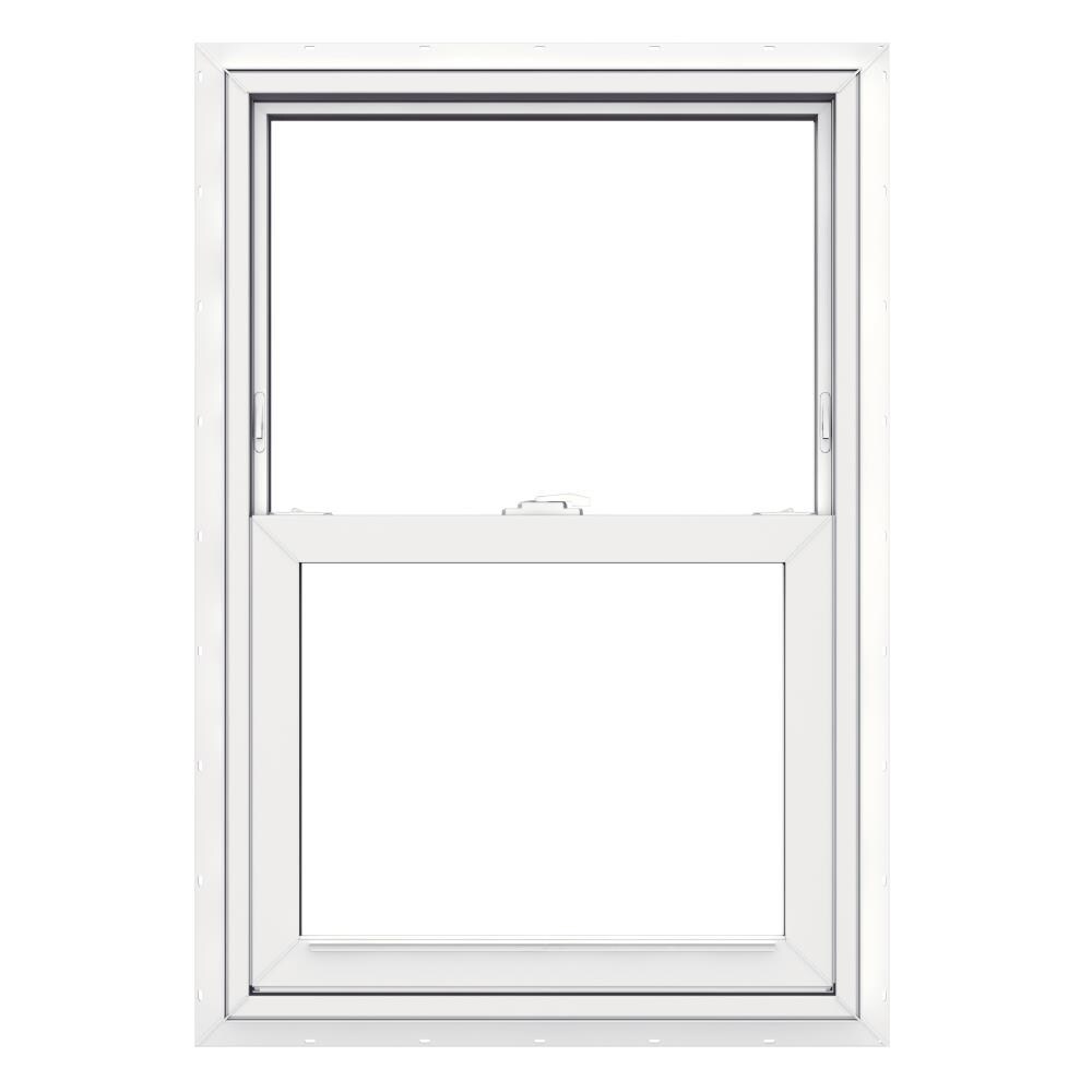 JELD-WEN V-2500 21.5-in x 32.5-in x 2.906-in Jamb Vinyl New ...