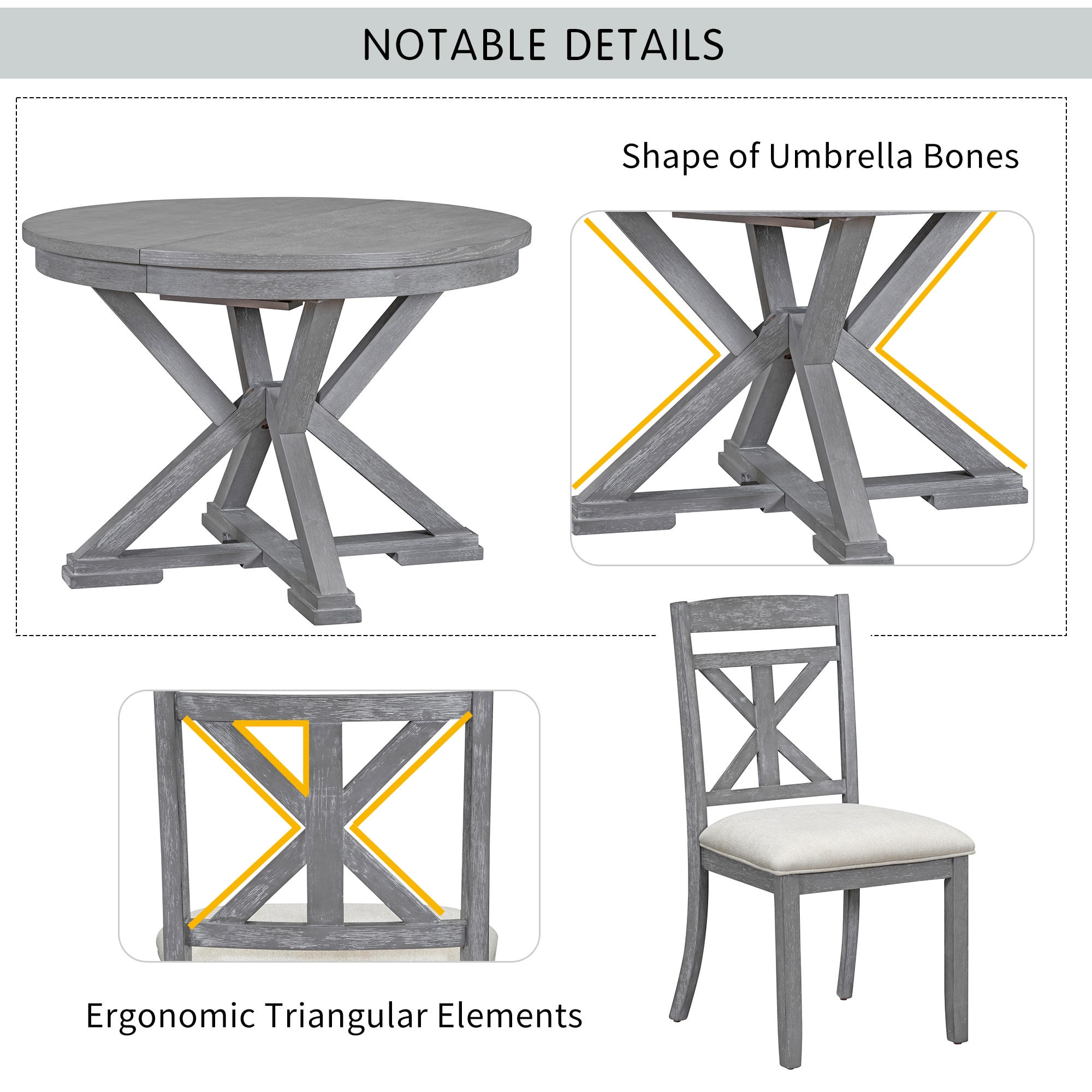 Qualler TRAPR0101E Dining-Sets - View #6