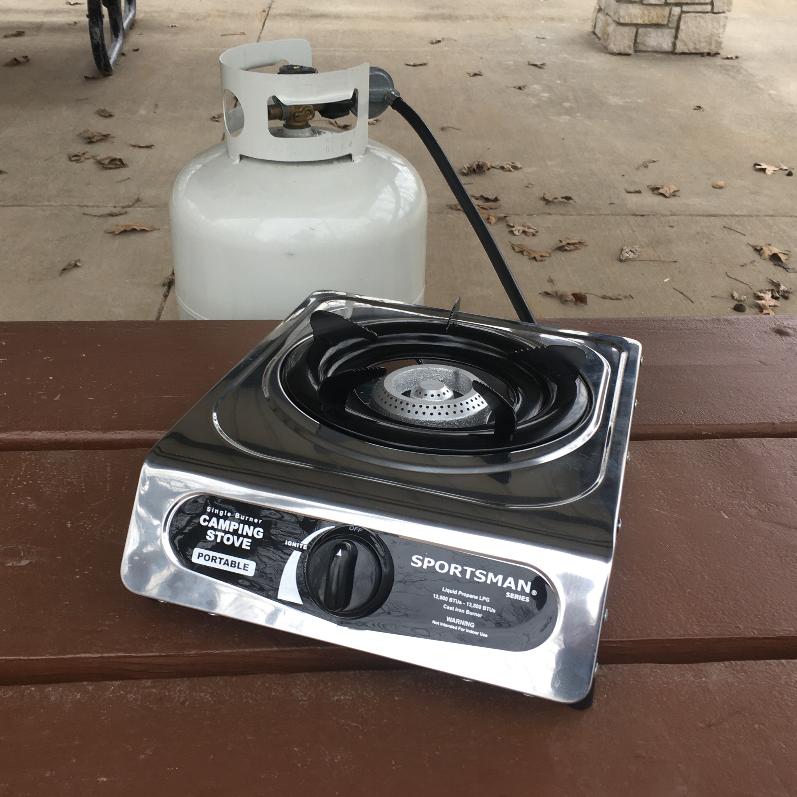 Portable Camping Stove Single One Burner Propane Gas LPG Outdoor