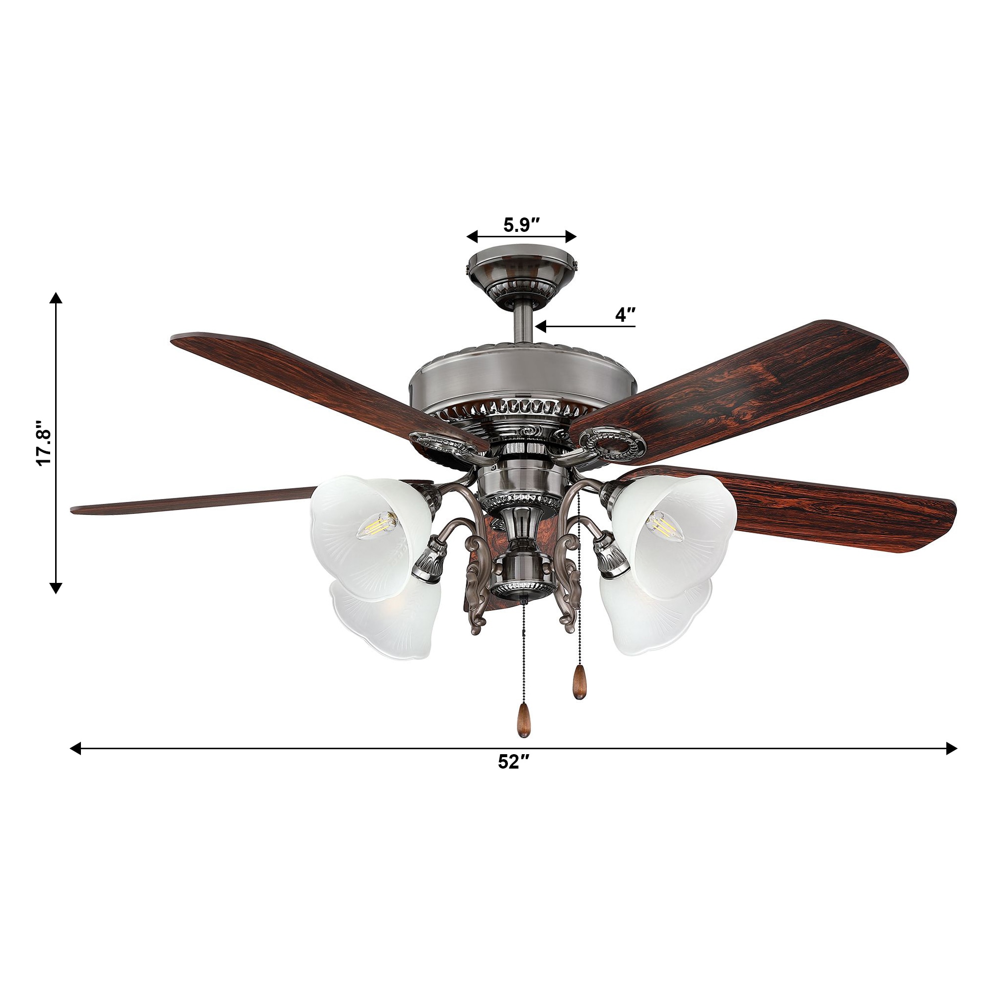 Parrot Uncle BBEL-2101PN Ceiling-Fans - View #13