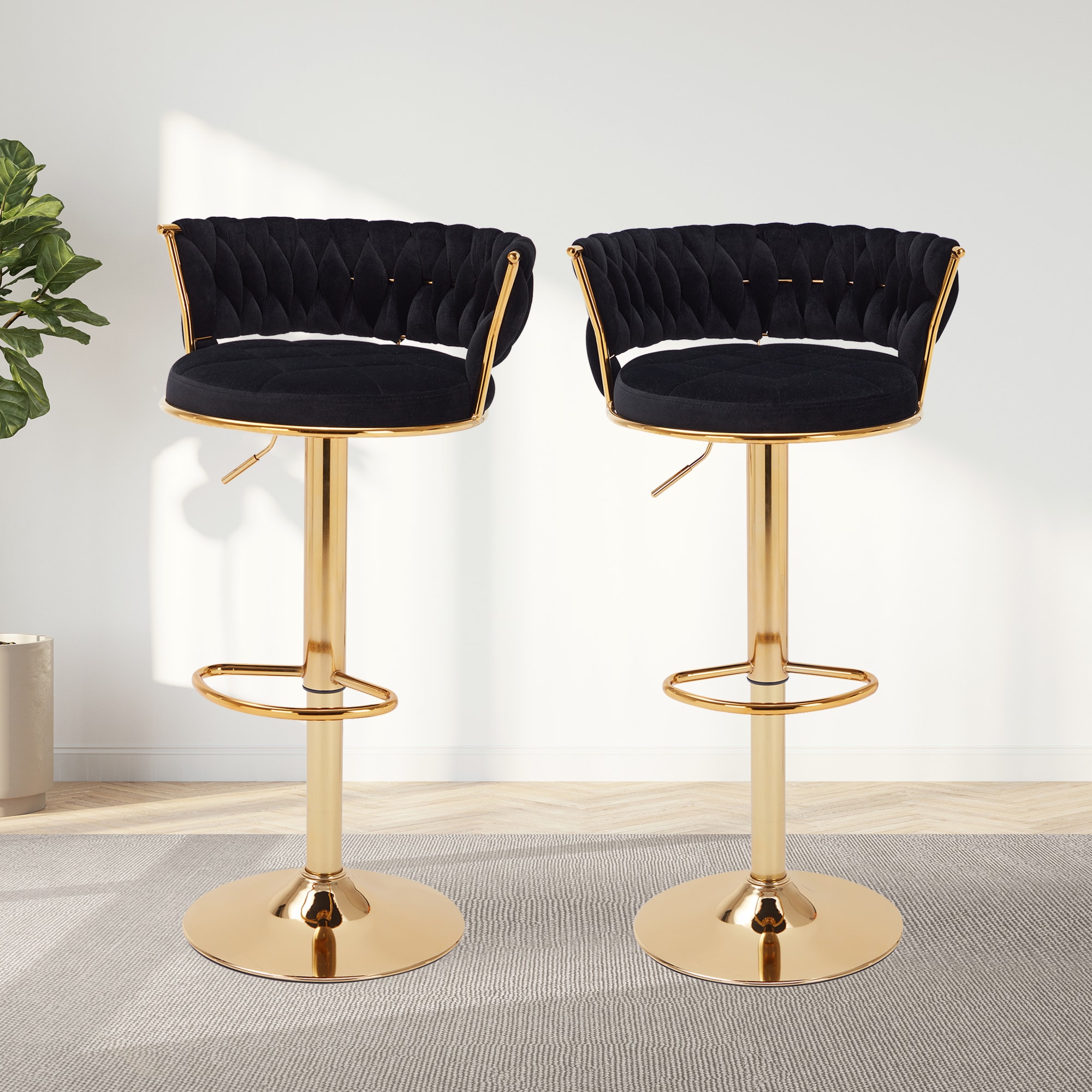 Vecelo LOE-C15-BLK stools - View #13