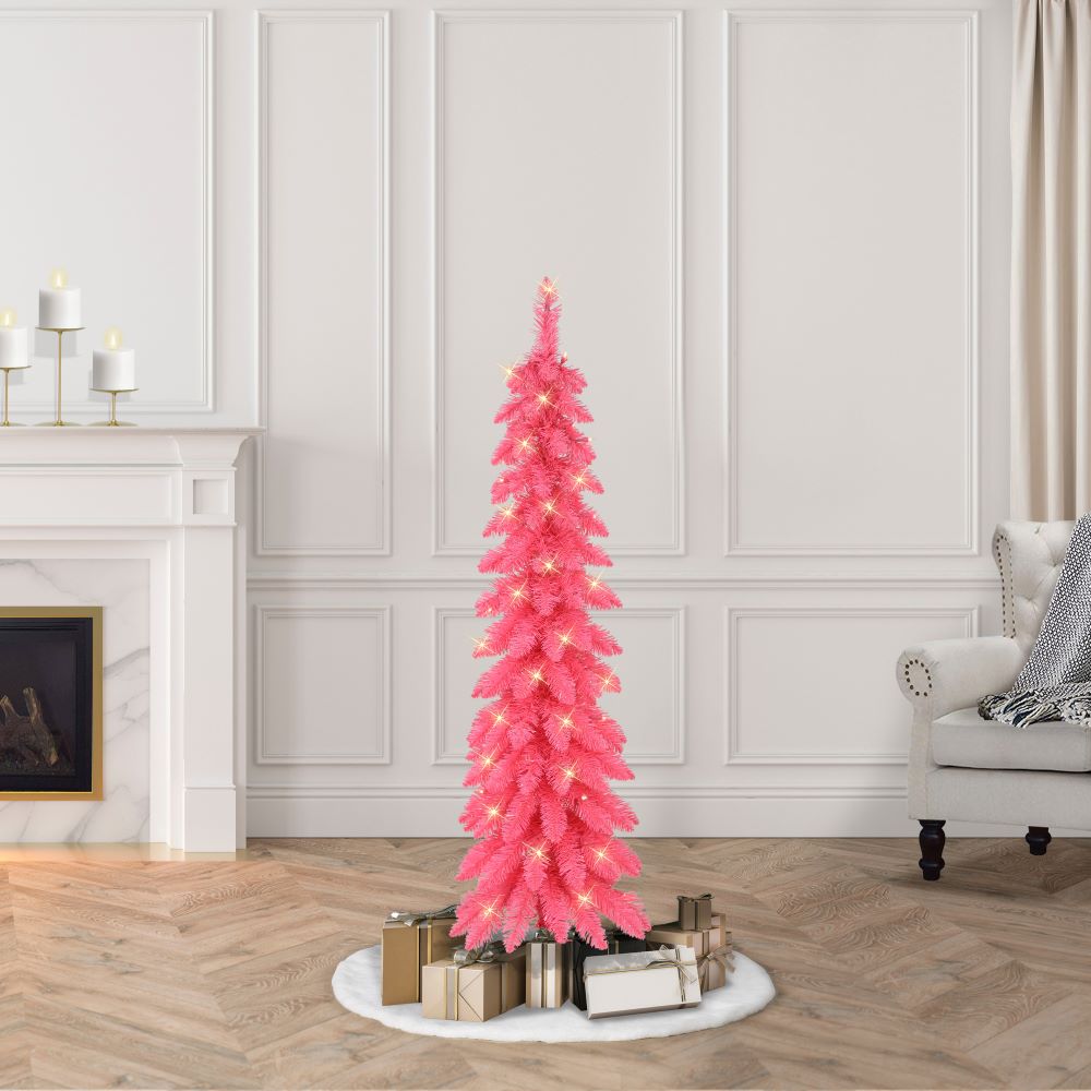 Puleo International 01063A-TP40C05-PK Artificial-Christmas-Trees - View #4