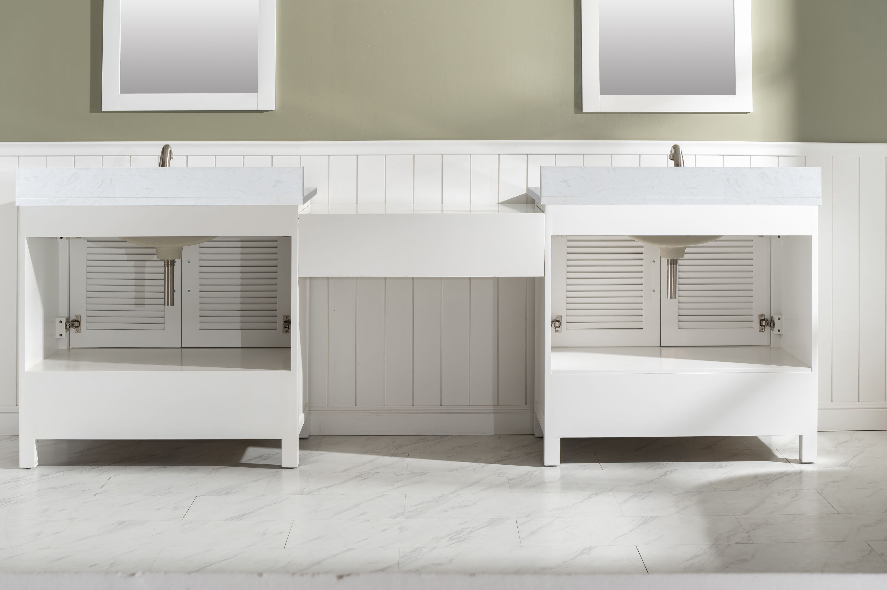 Design Element ES-102MC-WT Bath-Vanity-Combo - View #7