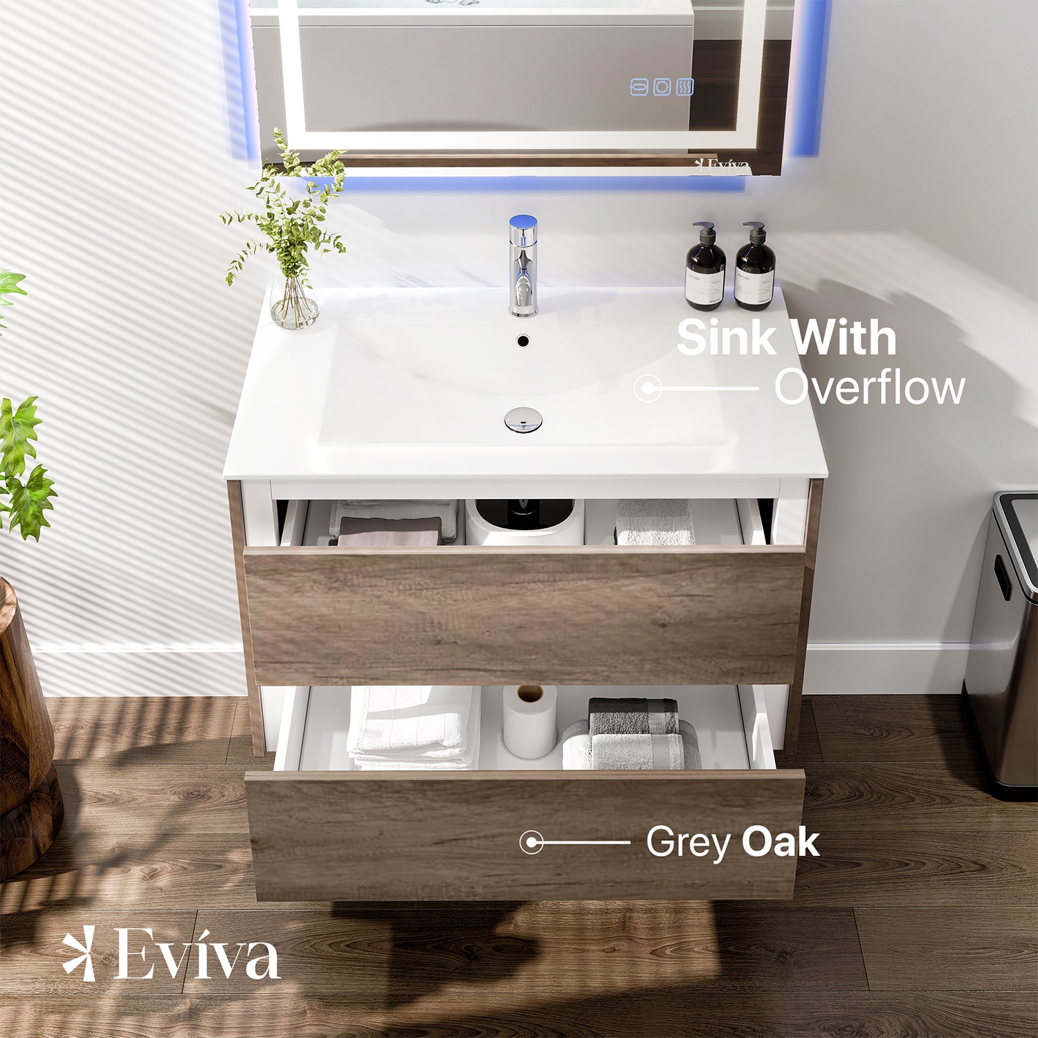 Eviva EVVN564-32GOK Bath-Vanity-Combo - View #3