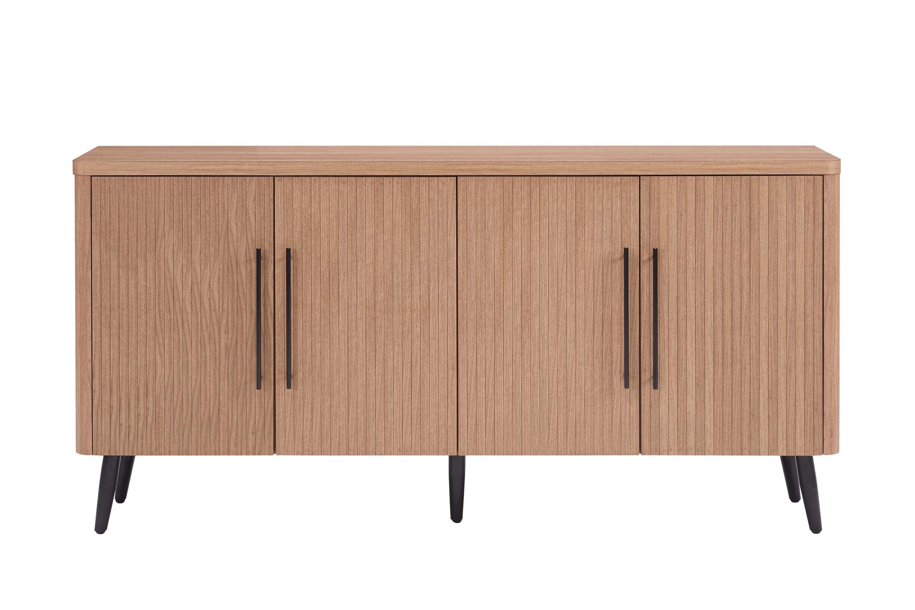 LUXEYARD - Jodie 65Inch Fluted Sideboard in Maple