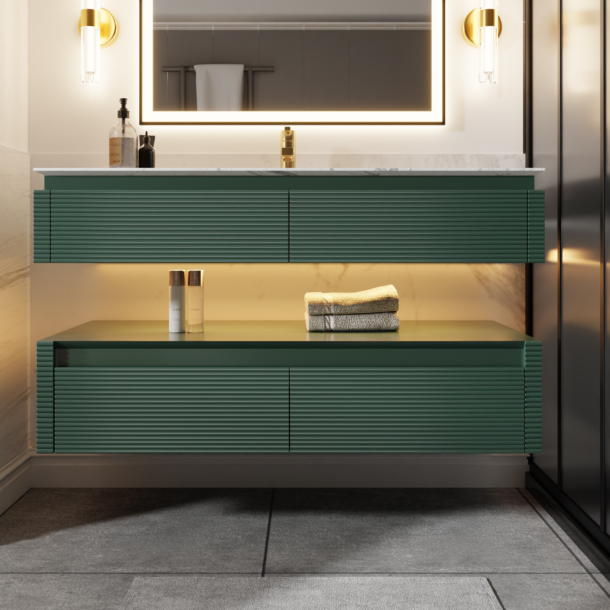 ExBrite SC4820V13GN Bath-Vanity-Combo - View #7