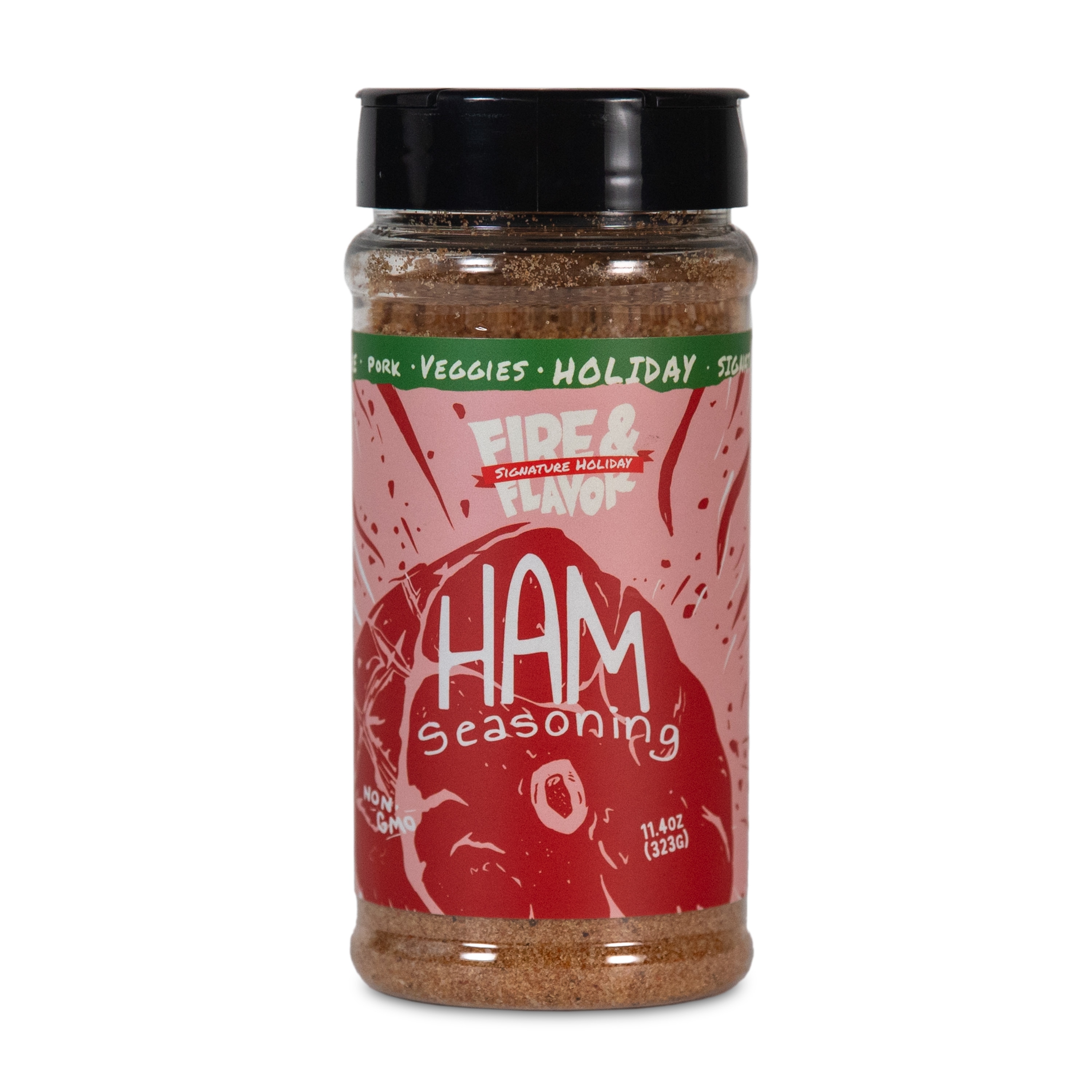 Fire & Flavor FFHS2407 11.4-oz Ham Rub/Seasoning