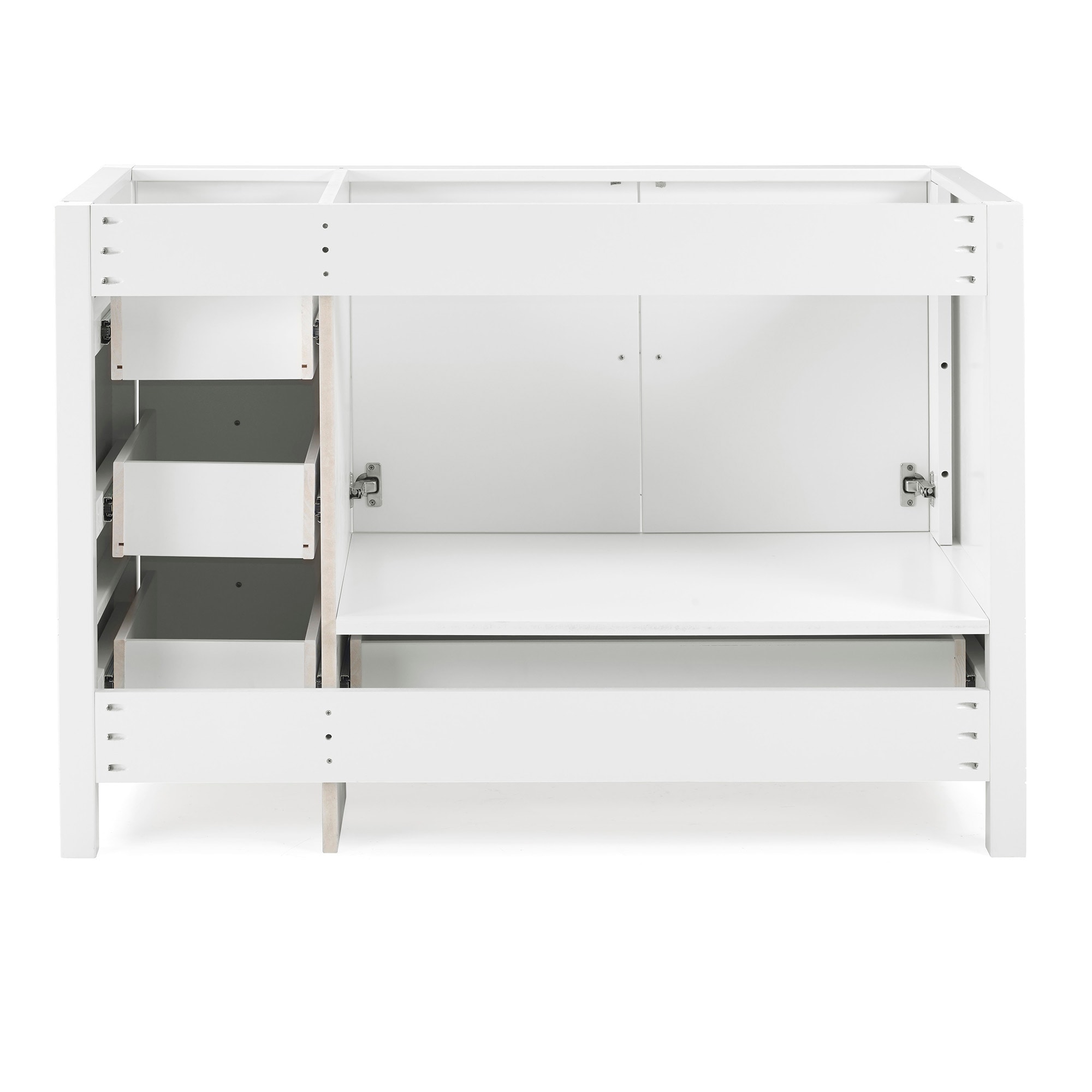 Alaterre Furniture AVAN48WHBB vanities - View #5