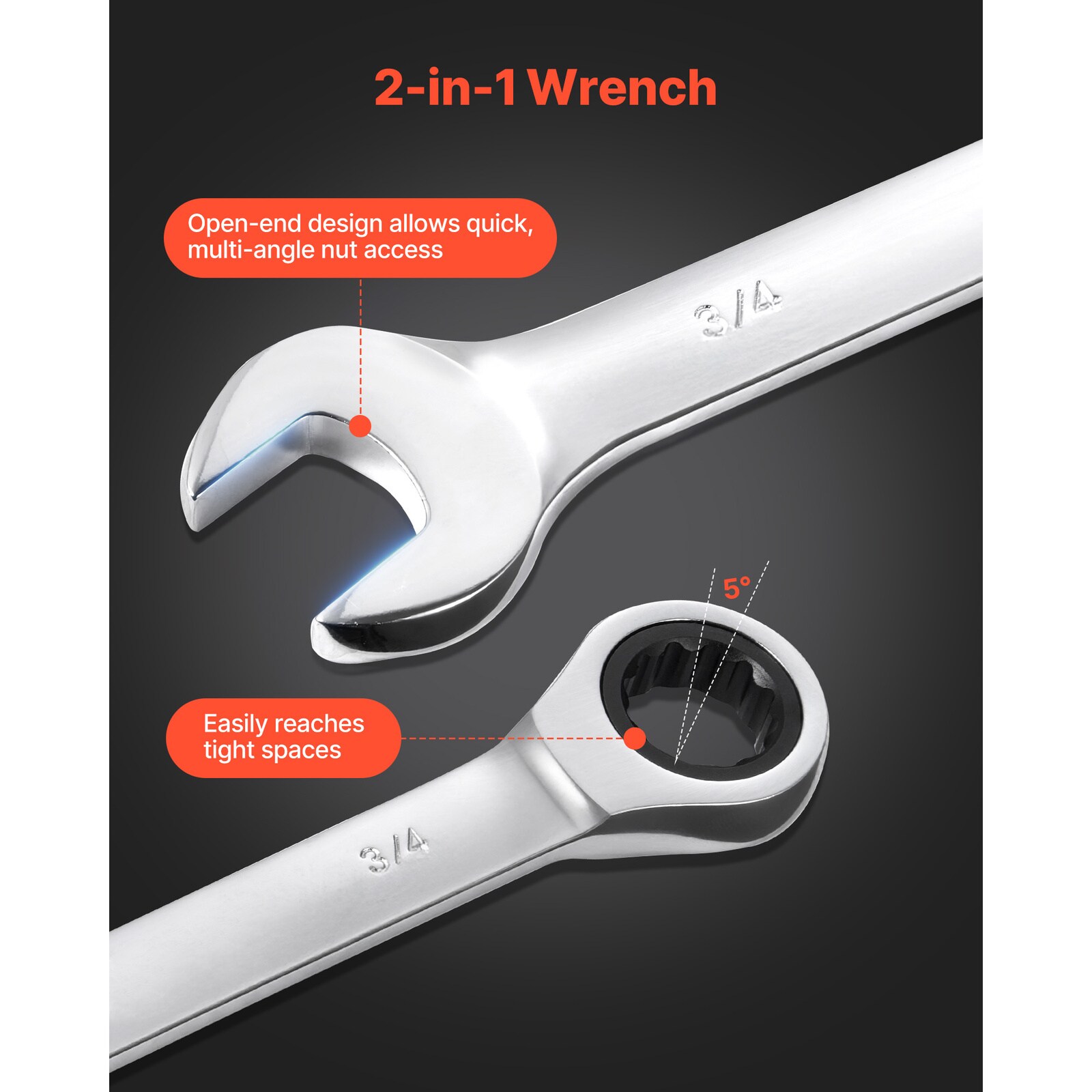 Mecale YAS-FF1HGV Wrench-Sets - View #5