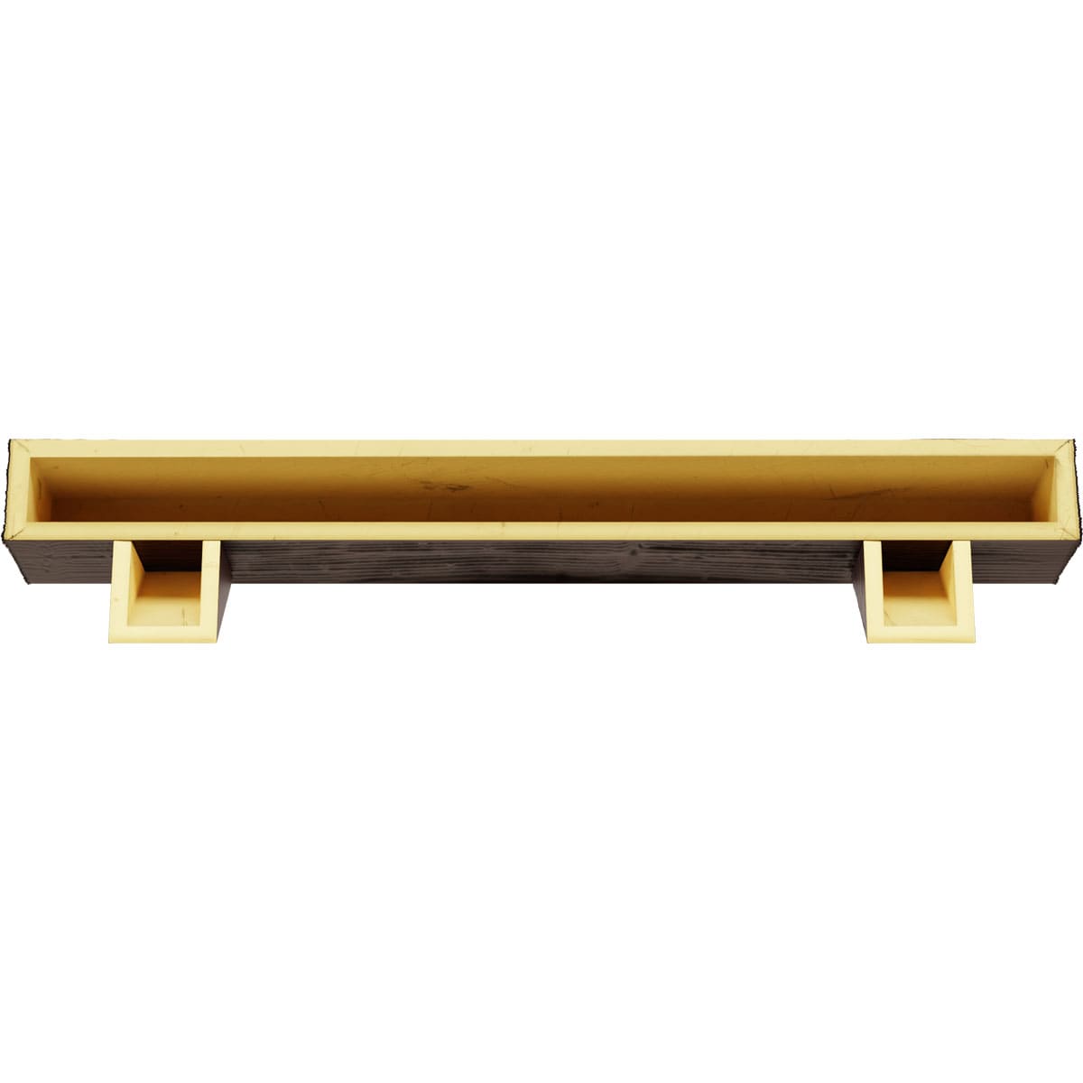 Ekena Millwork MANUSD04X04X60BKZY Mantel-Shelves - View #5