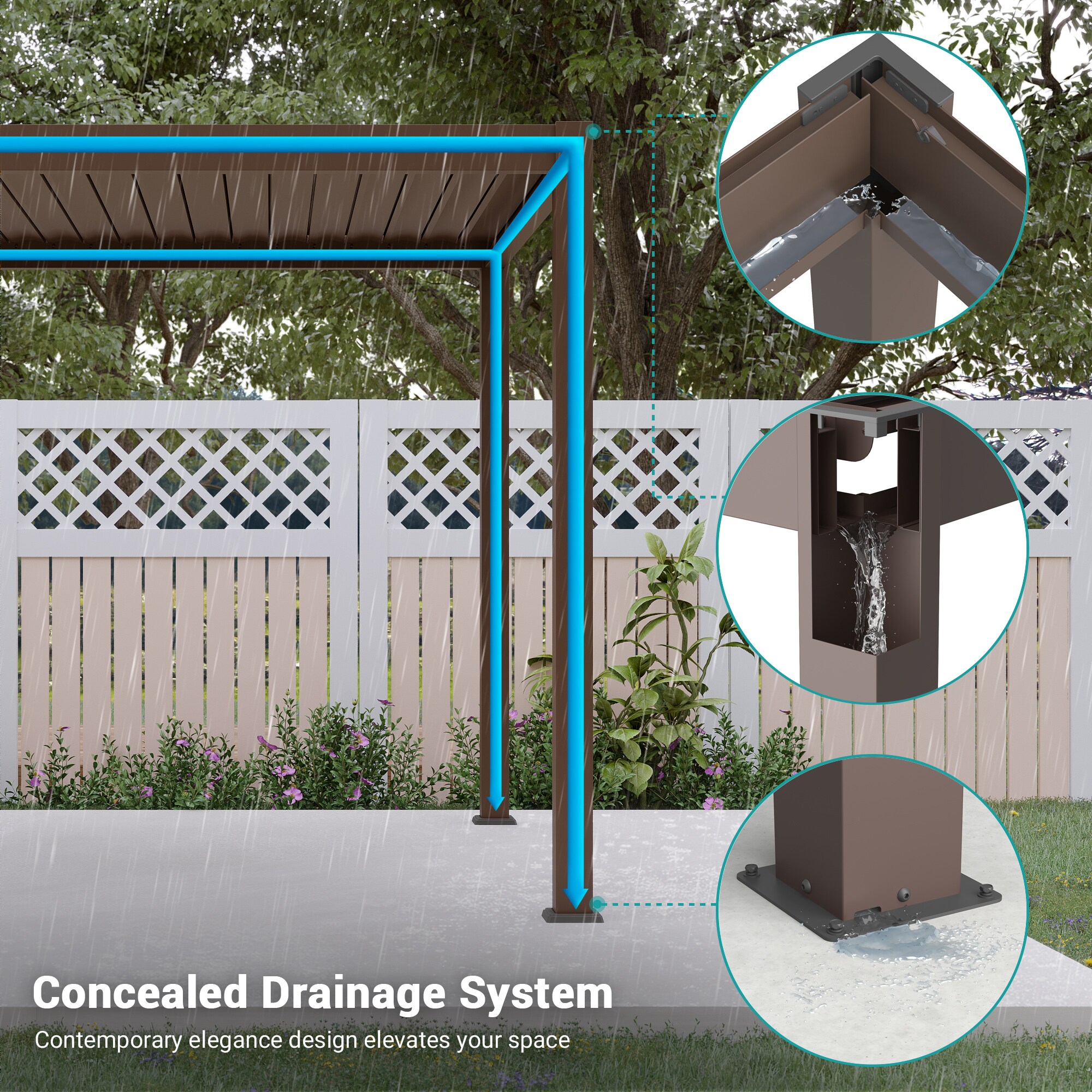 Sonkuki SD-GZ3039WH Pergolas-2 - View #4