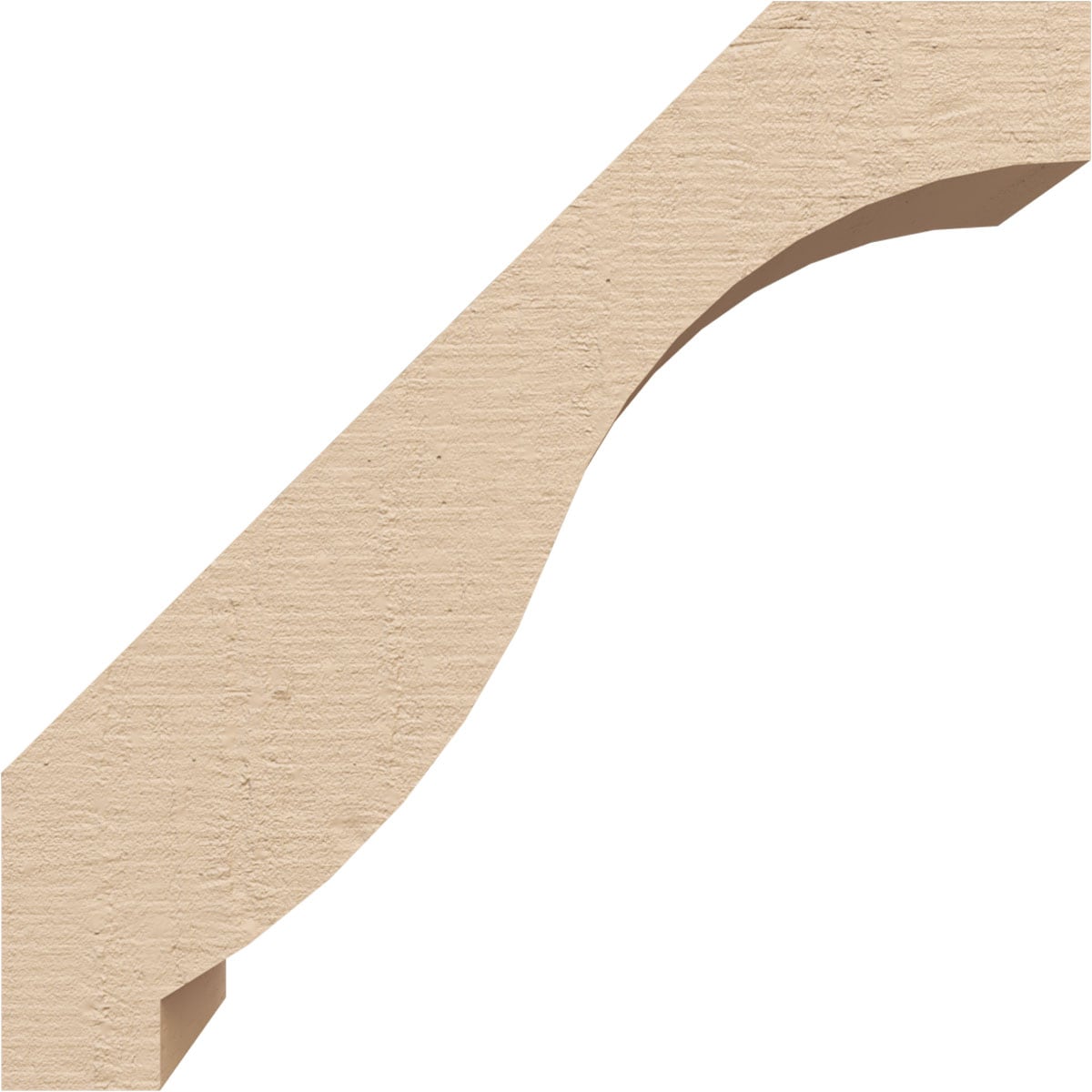 Ekena Millwork BRCUR03X06X06BKRRCPR braces - View #4