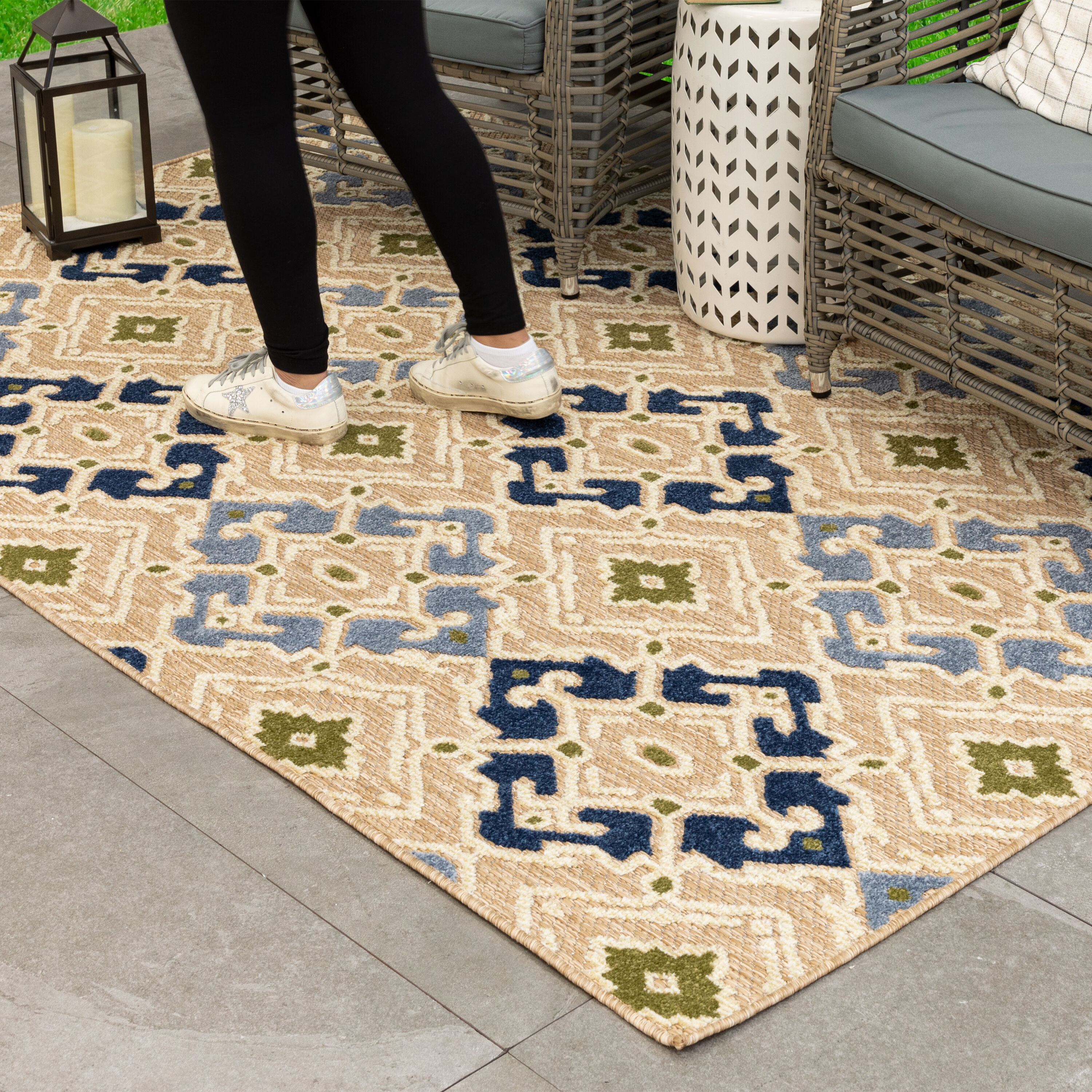 allen + roth with STAINMASTER R1345 416 078110 rugs - View #13
