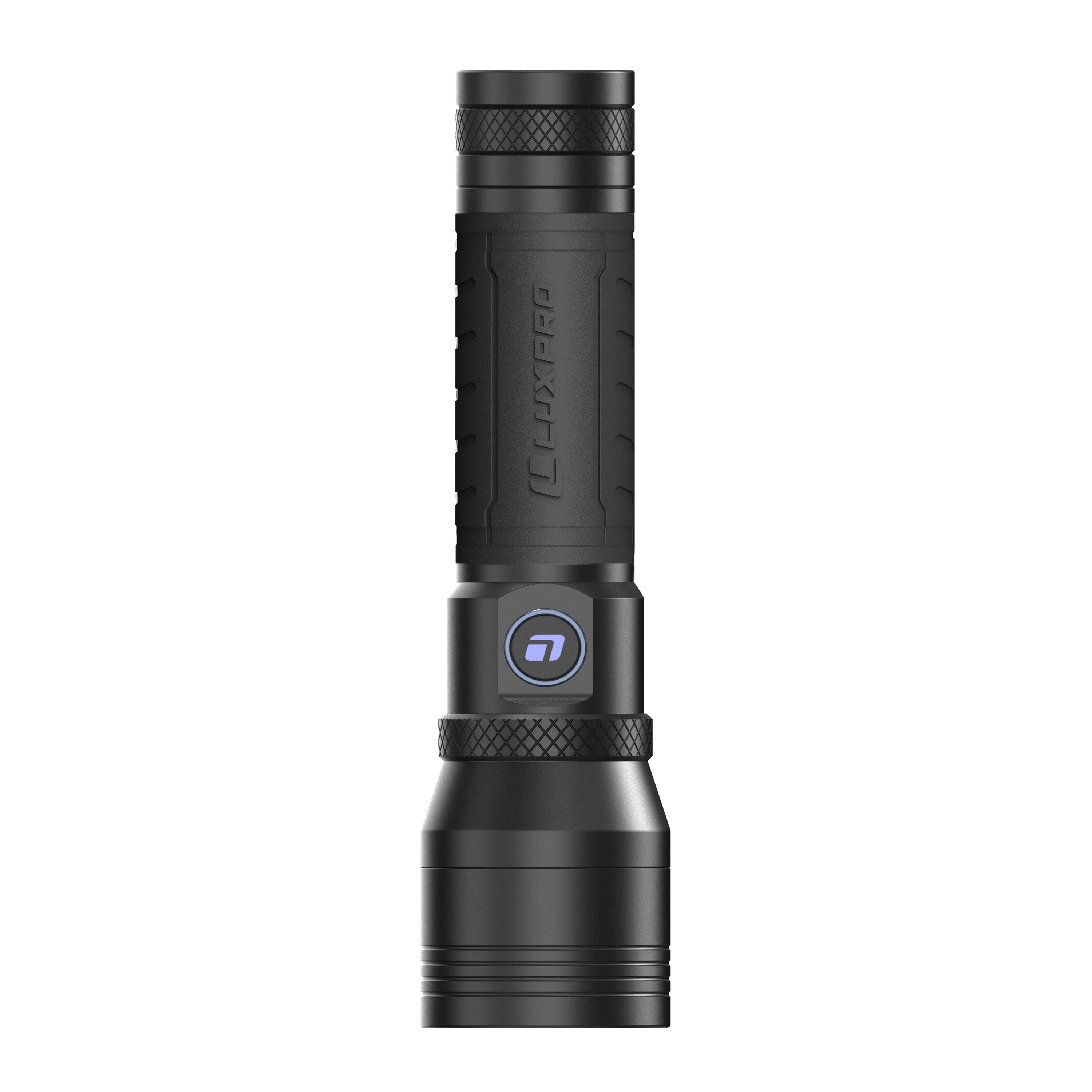 Lux-Pro 1250-Lumen 3 -Adjustable Mode LED Rechargeable Flashlight #LP847