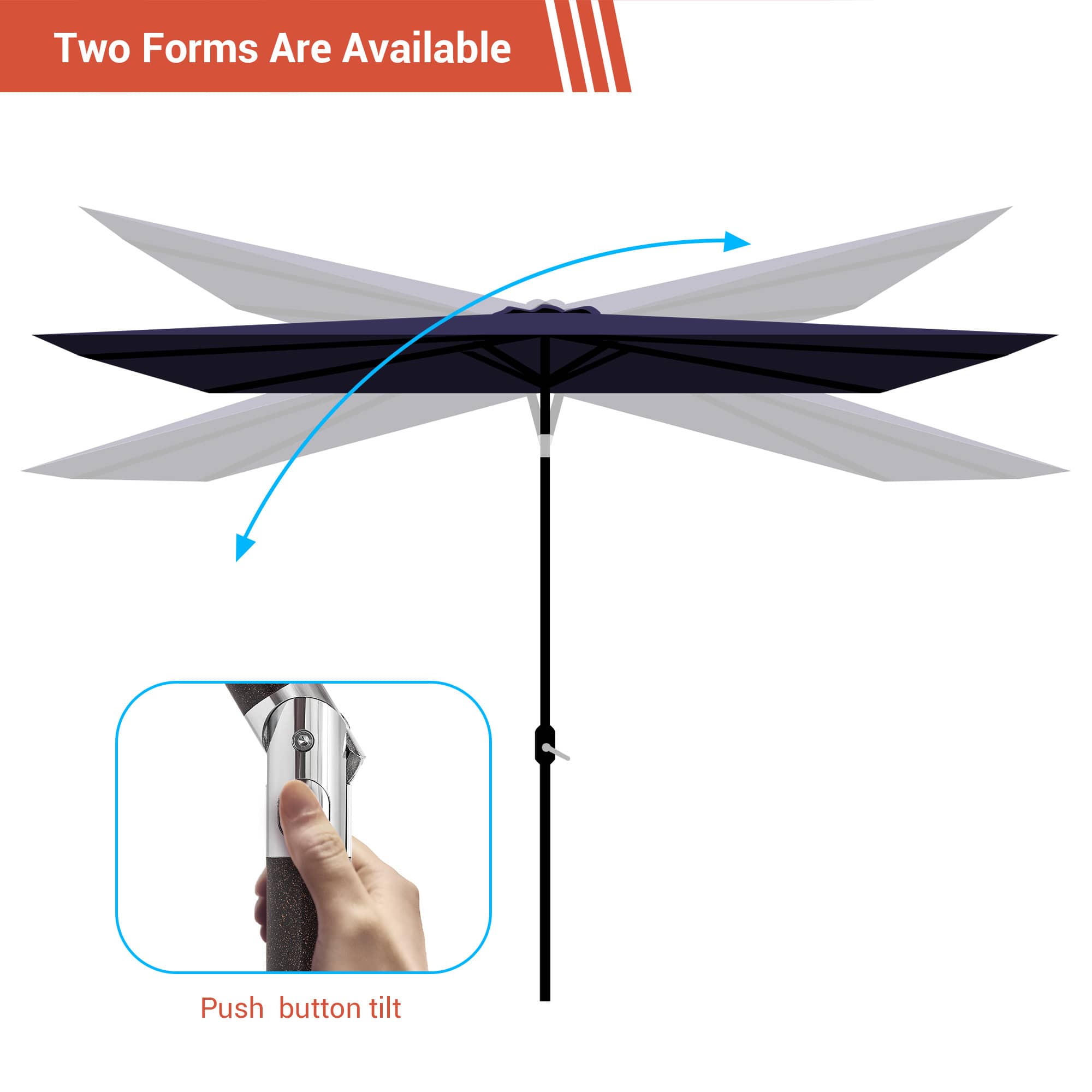 Aok Garden LWP-RLED300NY Umbrellas-2 - View #8