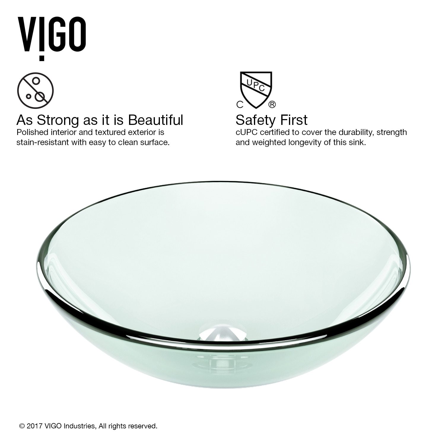 VIGO VGT895 Bath-Sink - View #5