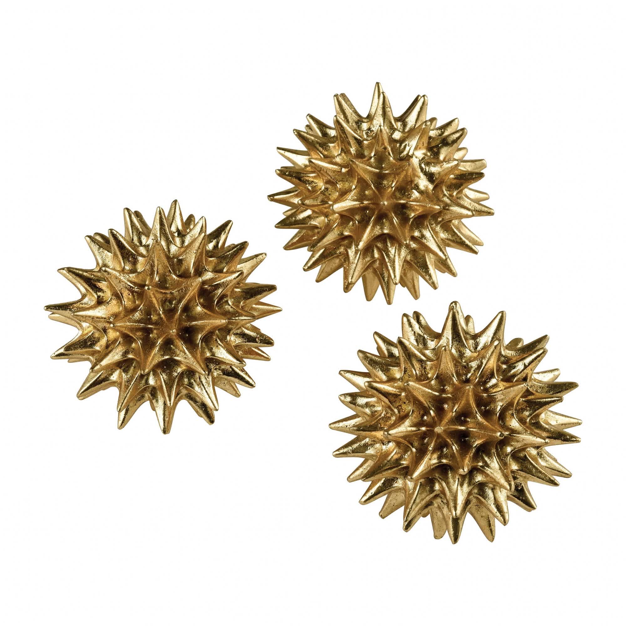 ELK Home A-CRFT-3212-1017/S3 Spangle  -  Gold Leaf  -  Transitional Composite Sculpture