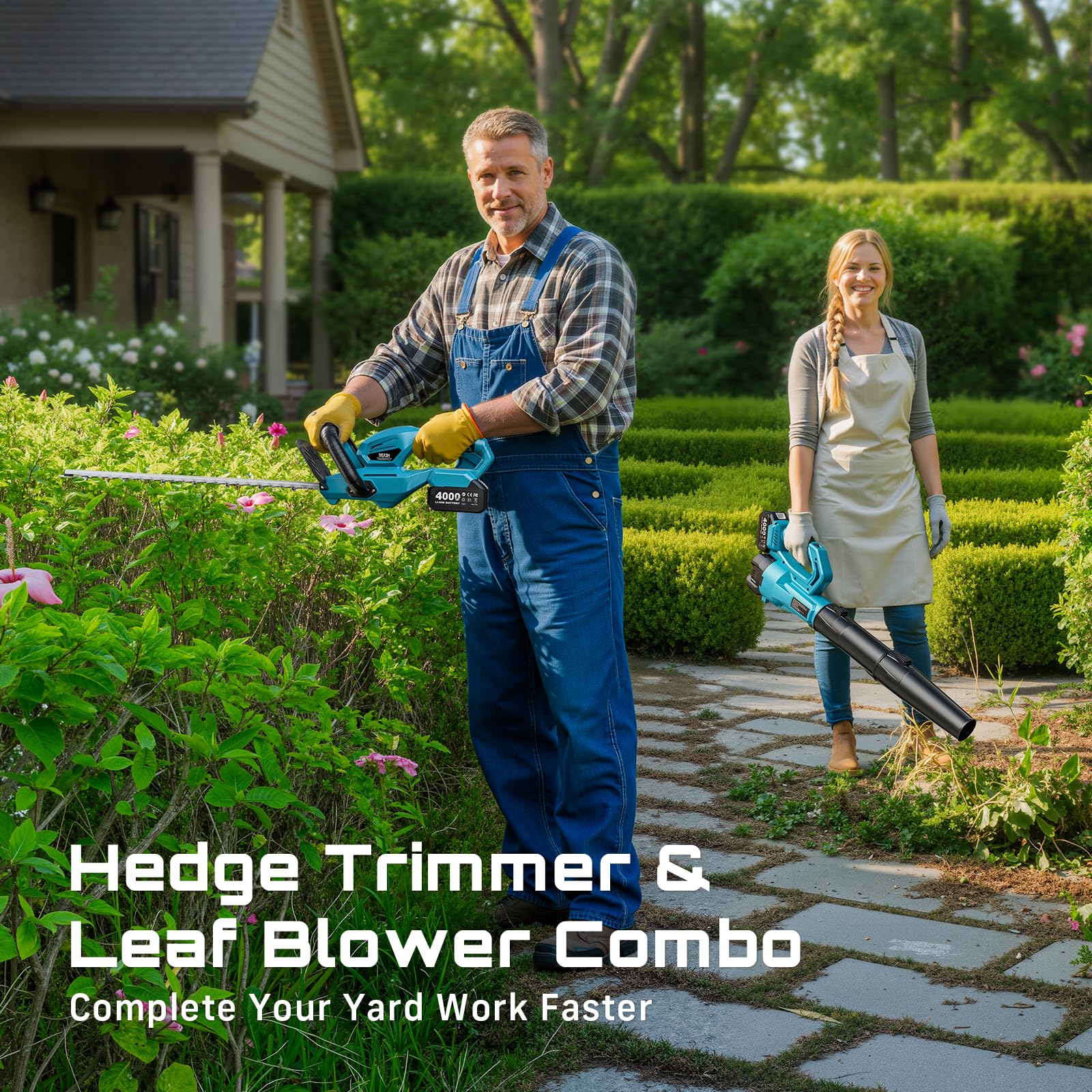 SeeSii CYCHT01B-510,ML209 Cordless-Hedge-Trimmers - View #2