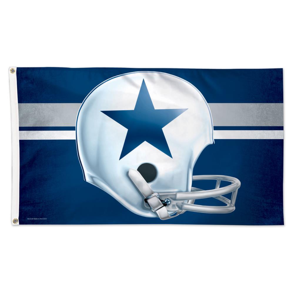 WinCraft Sports 04769215 5-ft W x 3-ft H Dallas Cowboys Flag