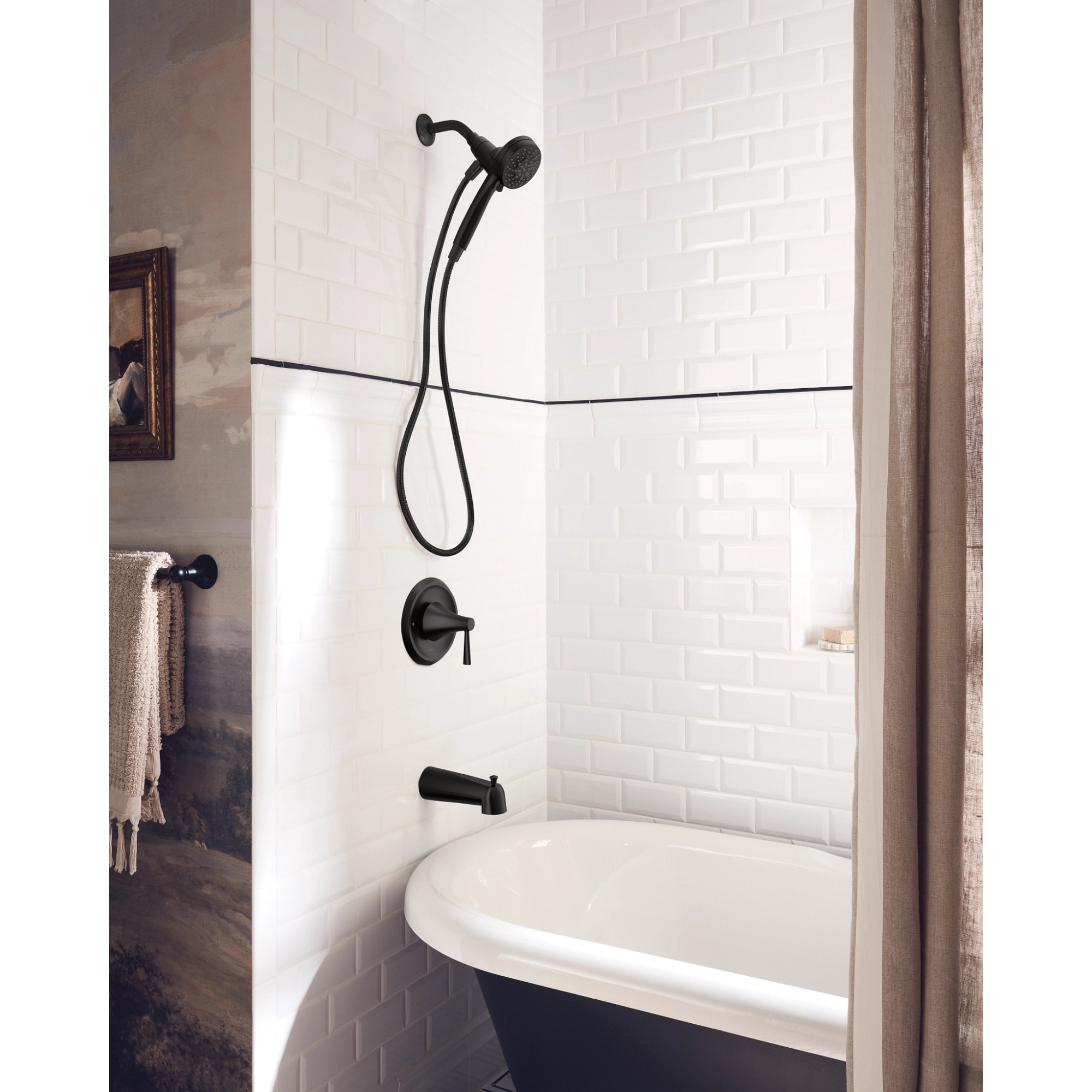 Moen 82021BL Tub-Shower-Faucets - View #2