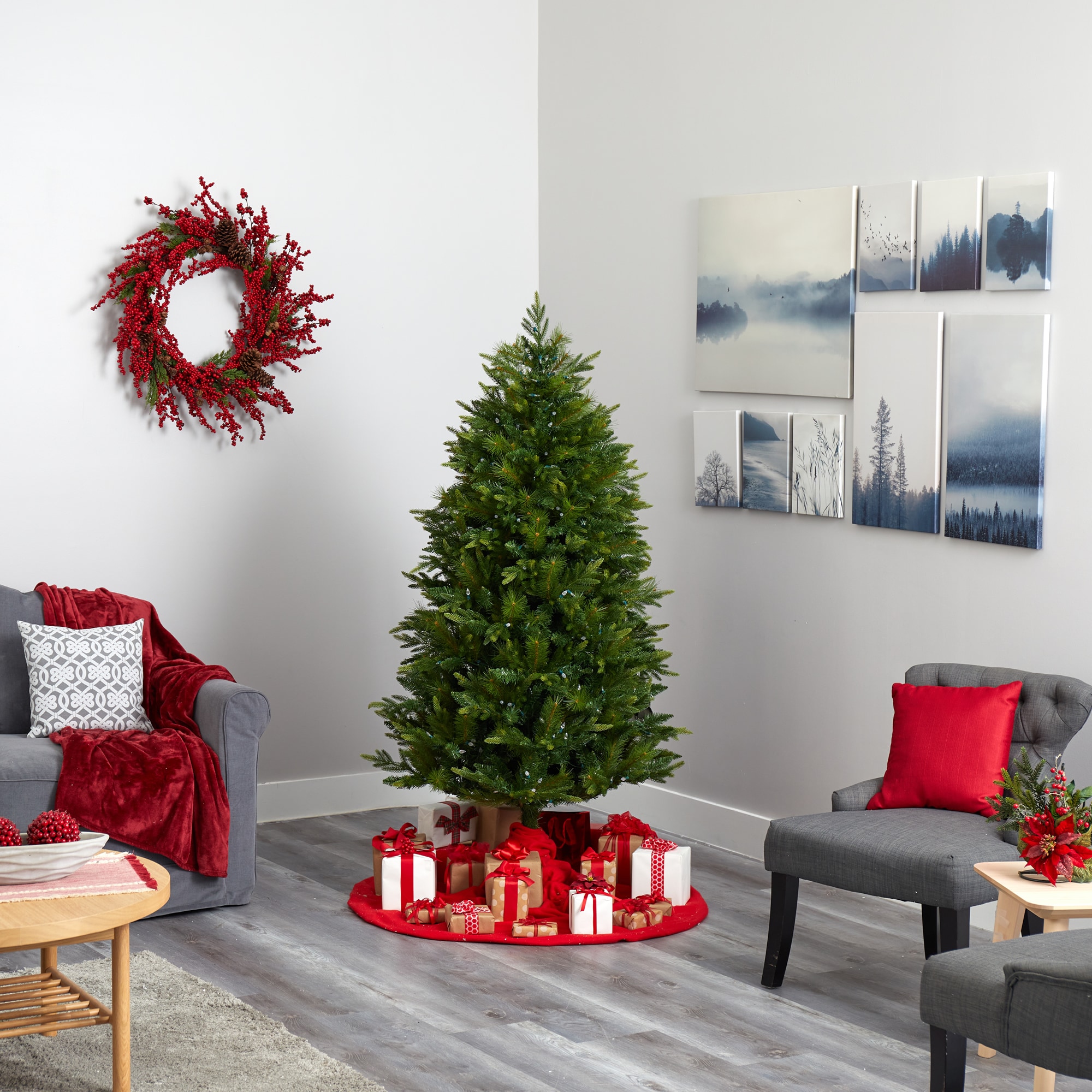 Nearly Natural T1469 Artificial-Christmas-Trees - View #9