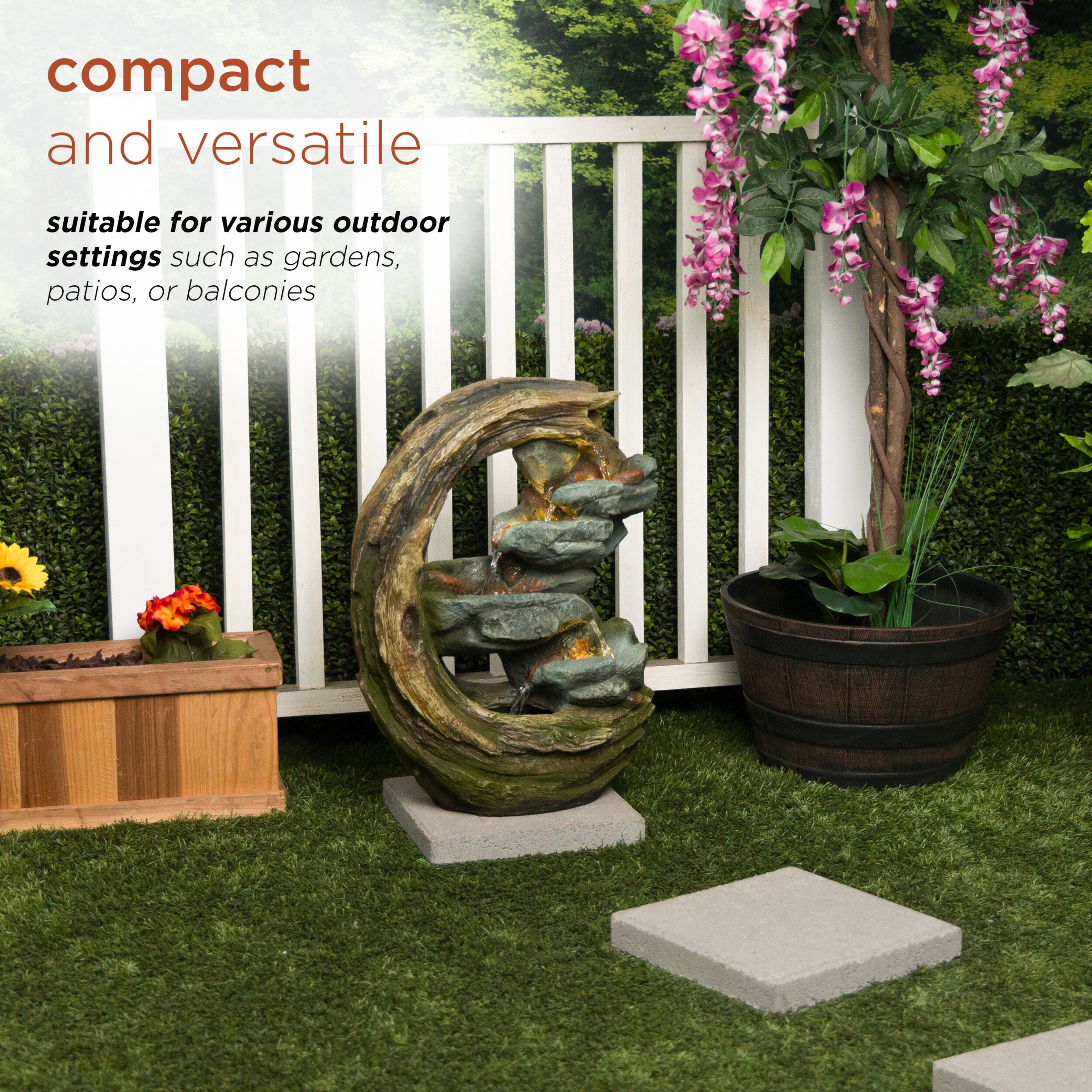 Alpine Corporation WIN1554S fountains - View #8