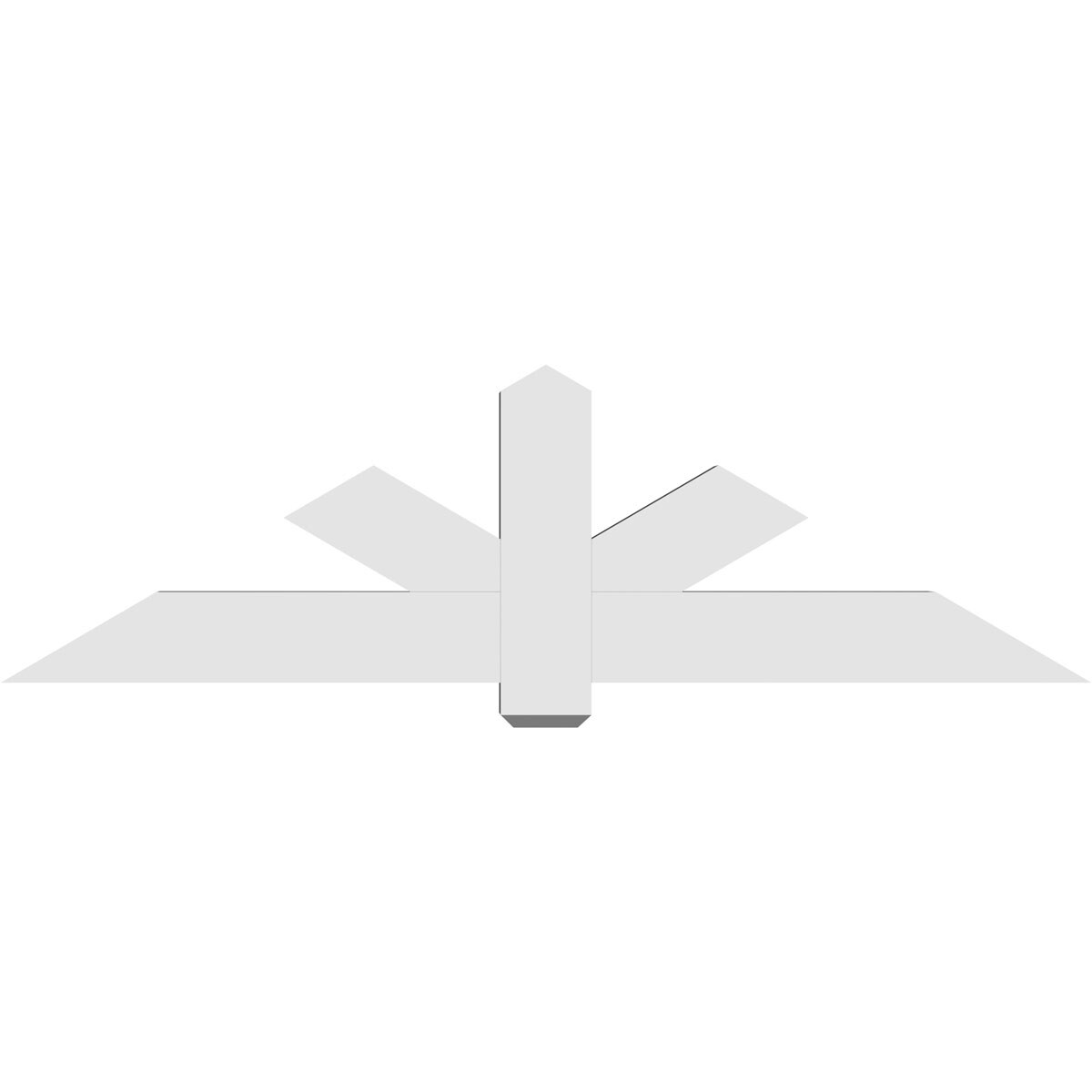 Ekena Millwork GBP072X21X0406KEN00 Exterior-Brackets-Braces - View #4