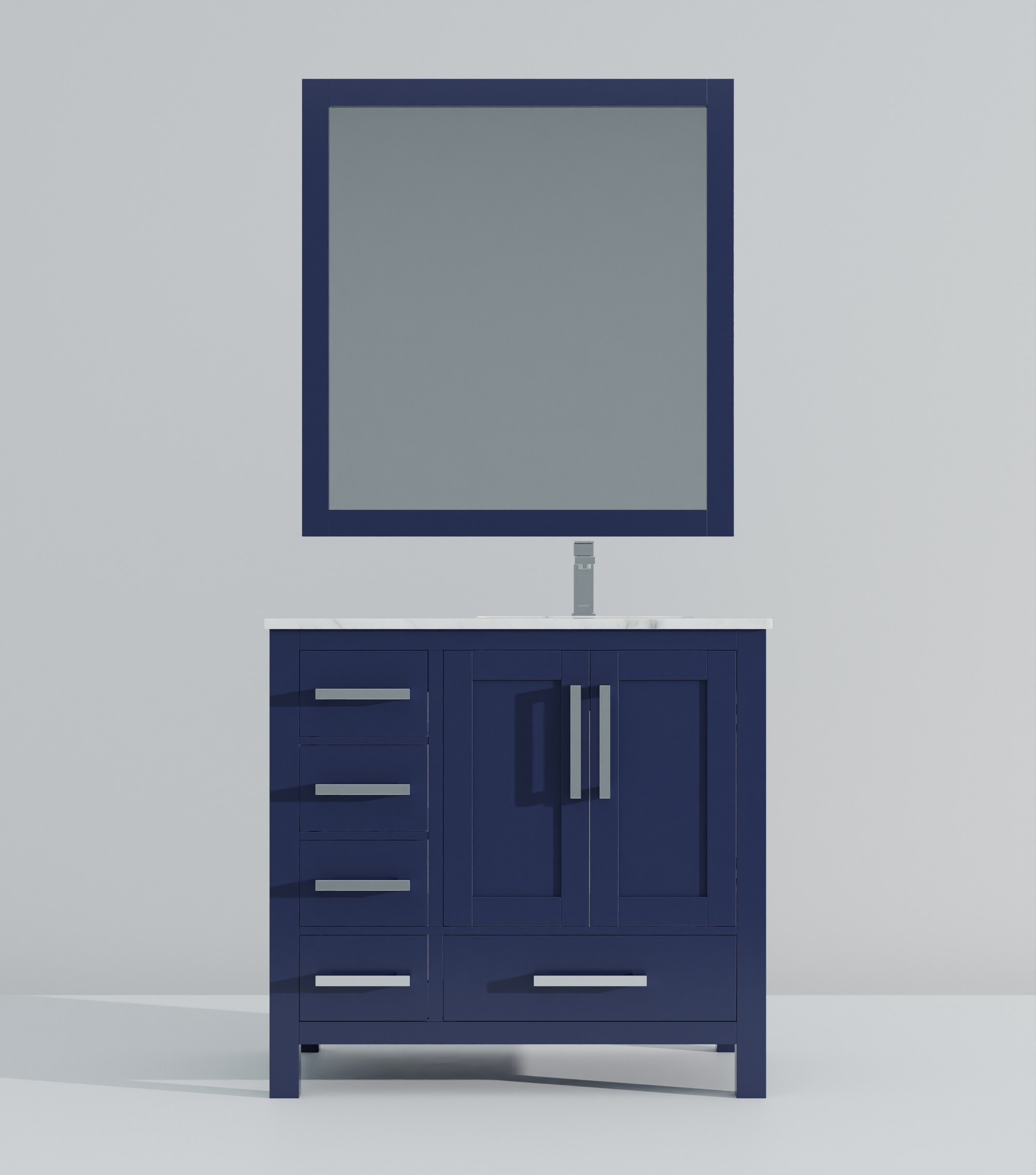 Lexora LJ342236SEDSM34FR Bath-Vanity-Combo - View #11