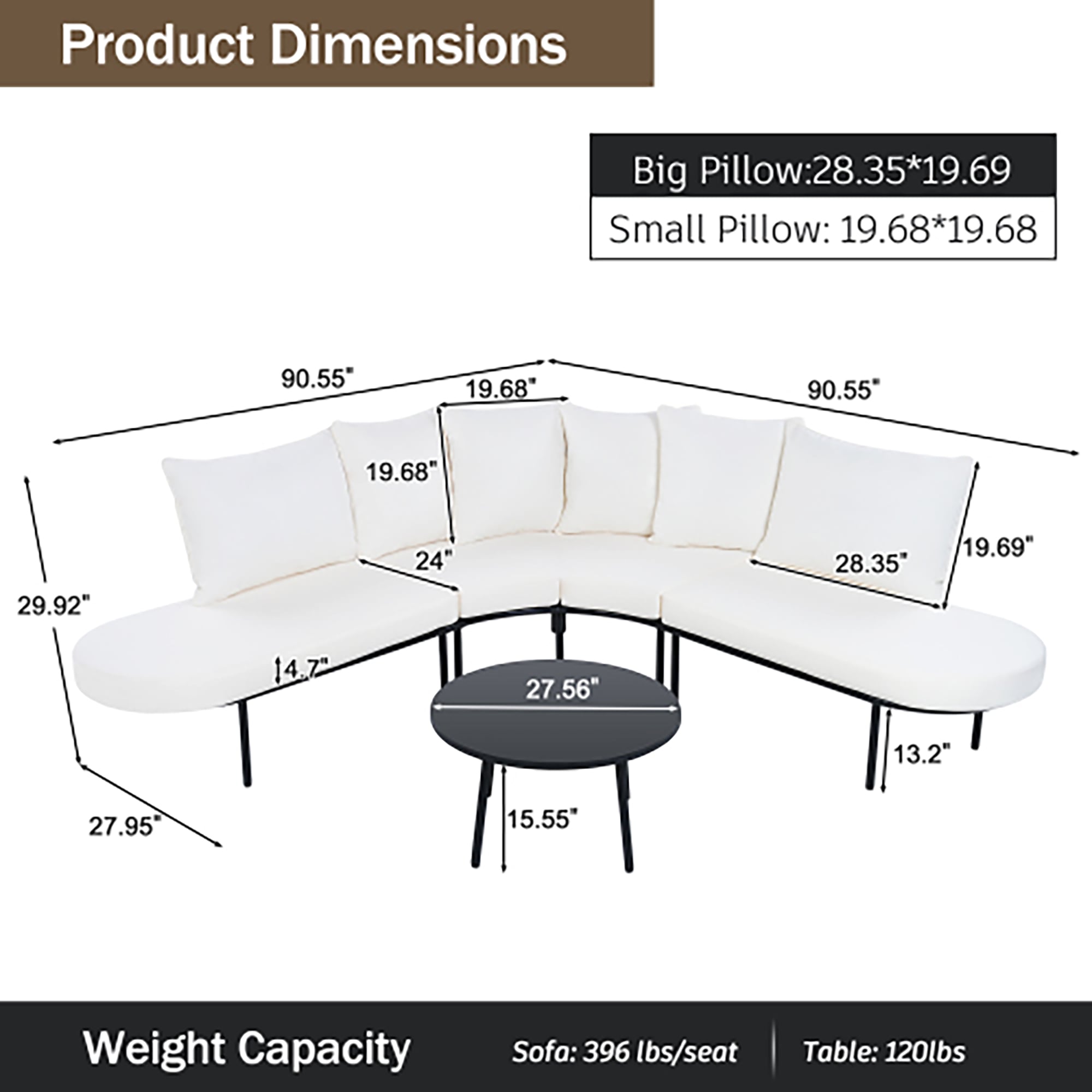 CASAINC CA-6C01BC Patio-Conversation-Sets - View #7