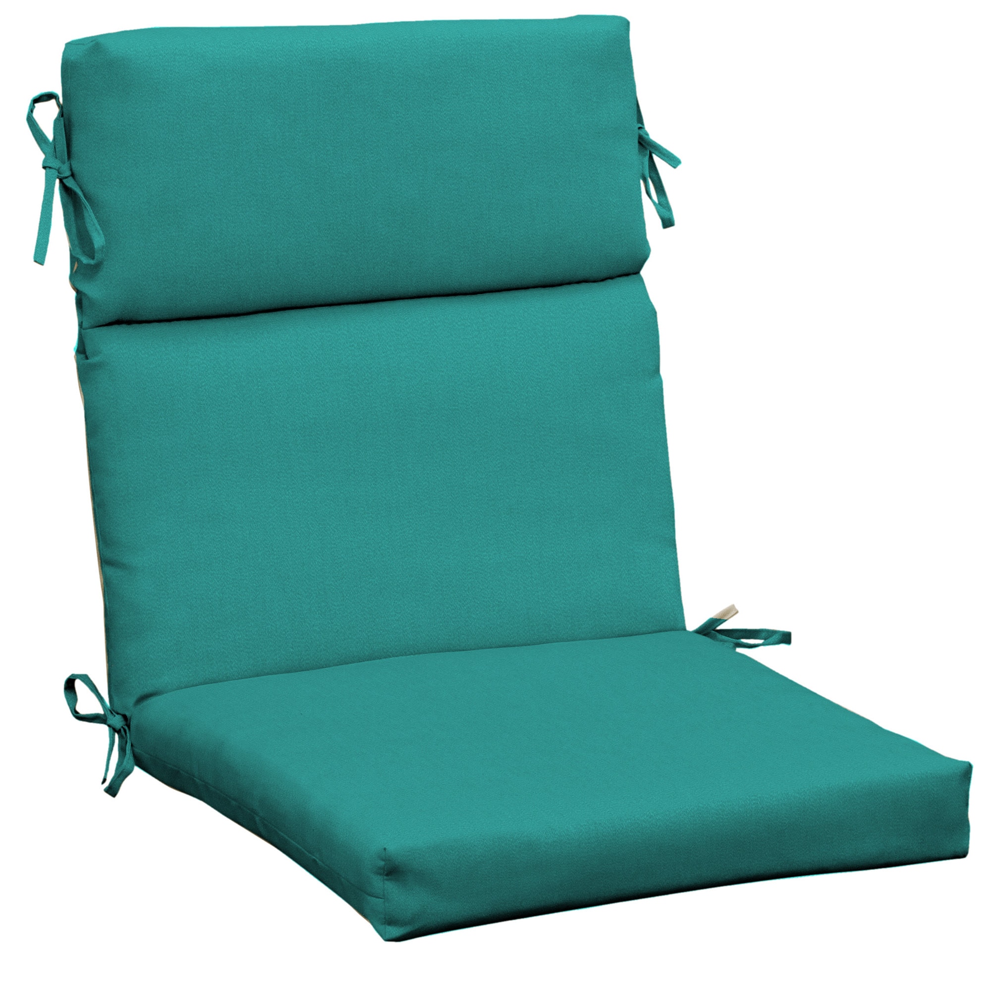 Arden Selections Surf Teal Patio Chair Cushion at Lowes.com