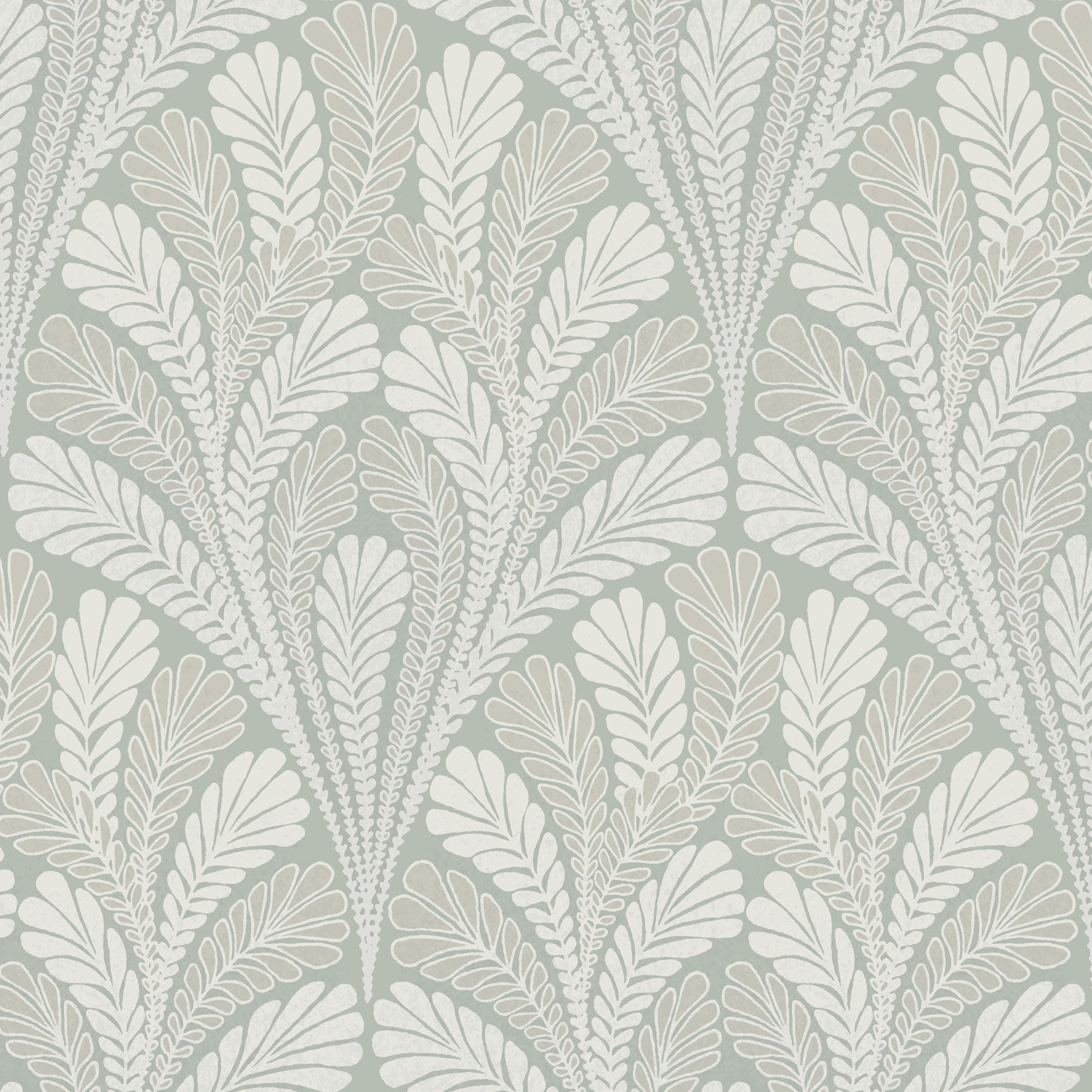 York Wallcoverings DM5023 Damask Resource Library 56.4-Sq. Feet Green Non-woven Damask Prepasted Water Activated Paste Wallpaper
