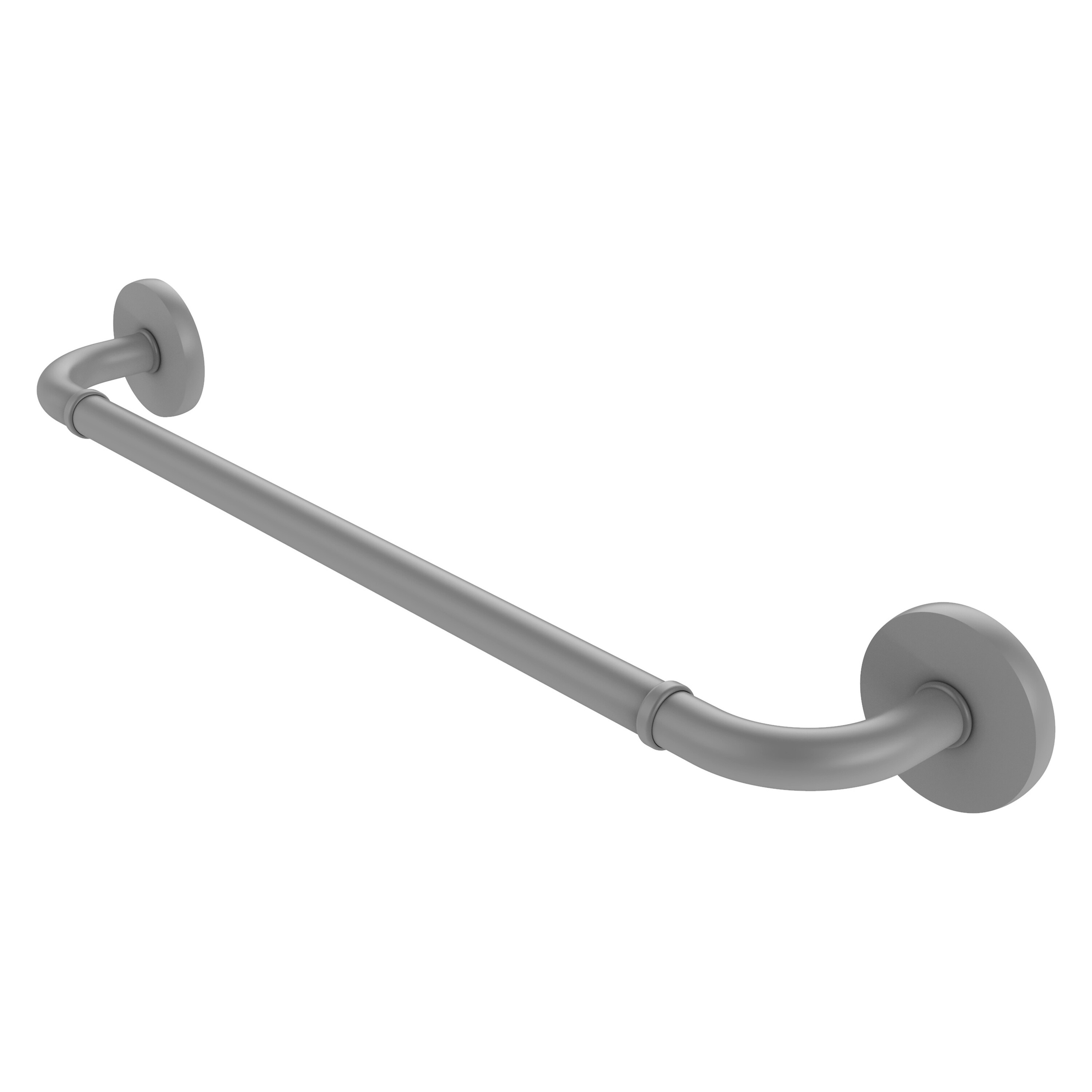Allied Brass RM-41-24-GYM Remi 24-in Matte Gray Wall mount Single Towel Bar