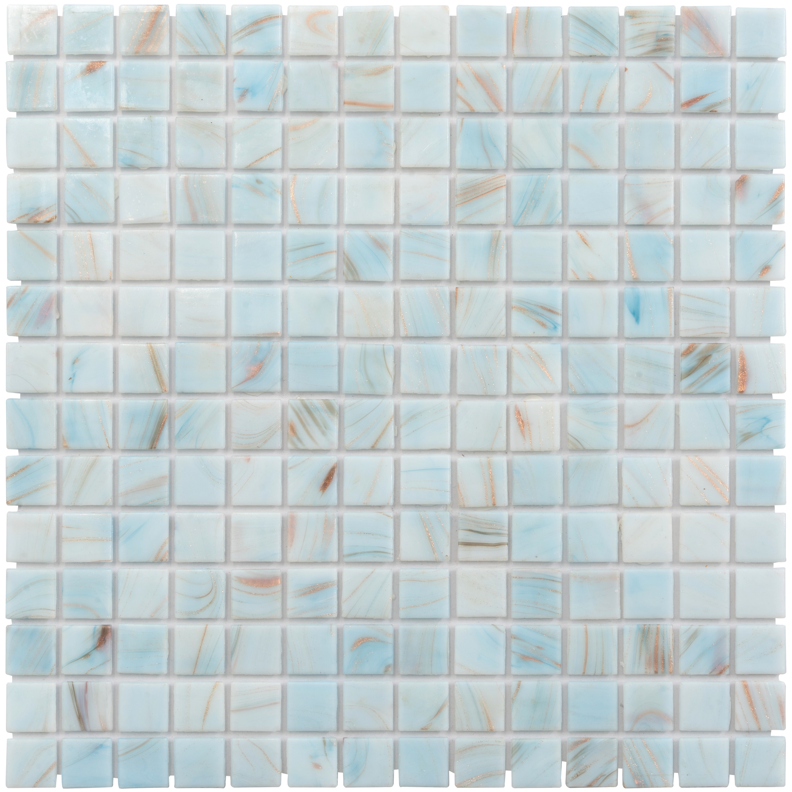 Apollo Tile Celestial Royal Blue 12-in x 12-in Glossy Glass Uniform Squares Floor and Wall Tile (20-sq. ft/ Carton)