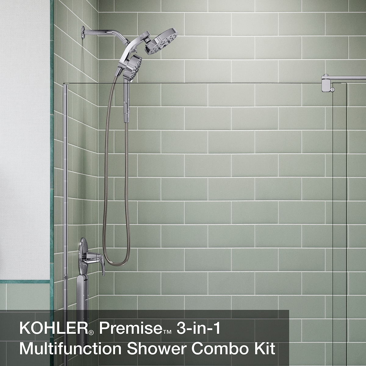 KOHLER R33409-G-CP Fixed-Showerhead - View #2
