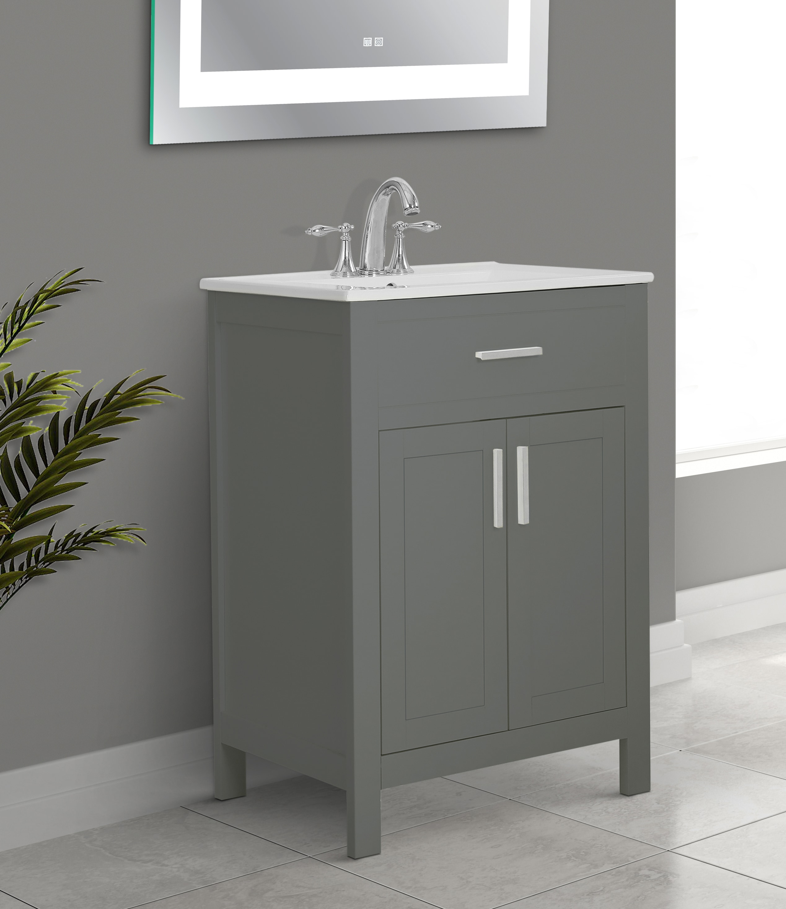 shallow bathroom sink cabinet